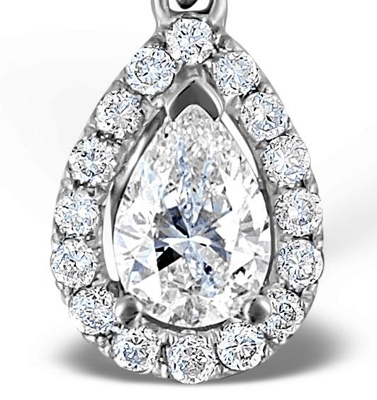 The Jasper Light Moissanite Necklace (14k Solid Gold) - Image 2