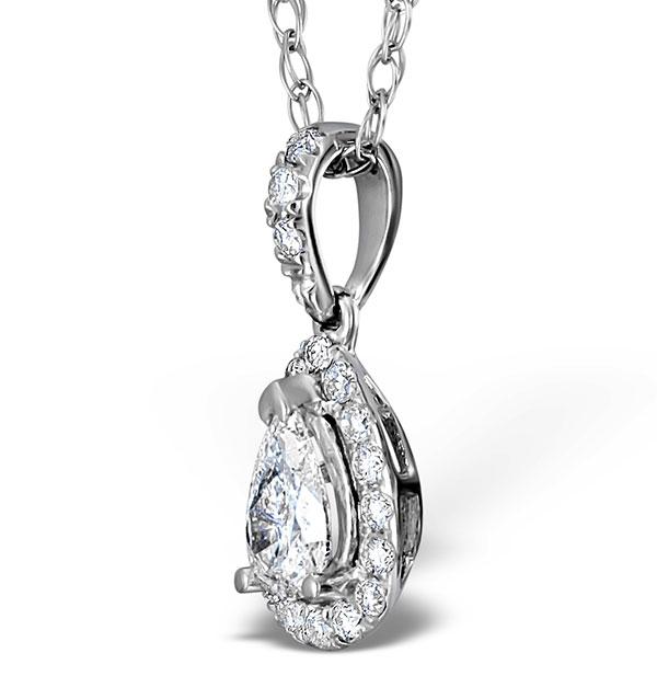 The Jasper Light Moissanite Necklace (14k Solid Gold) - Image 3