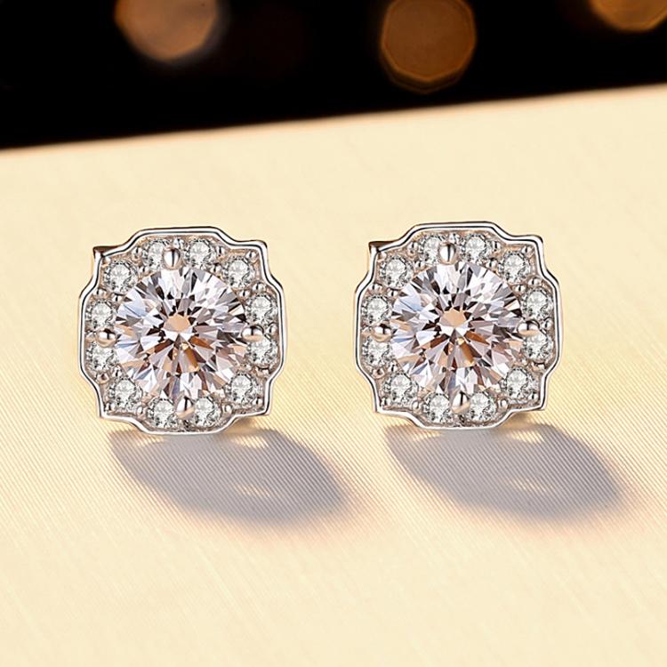 Round Ludovic Moissanite Earrings™