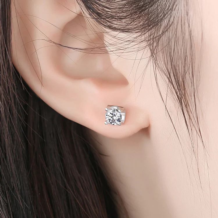 Levitation Ludovic Moissanite Earrings™ - Image 4