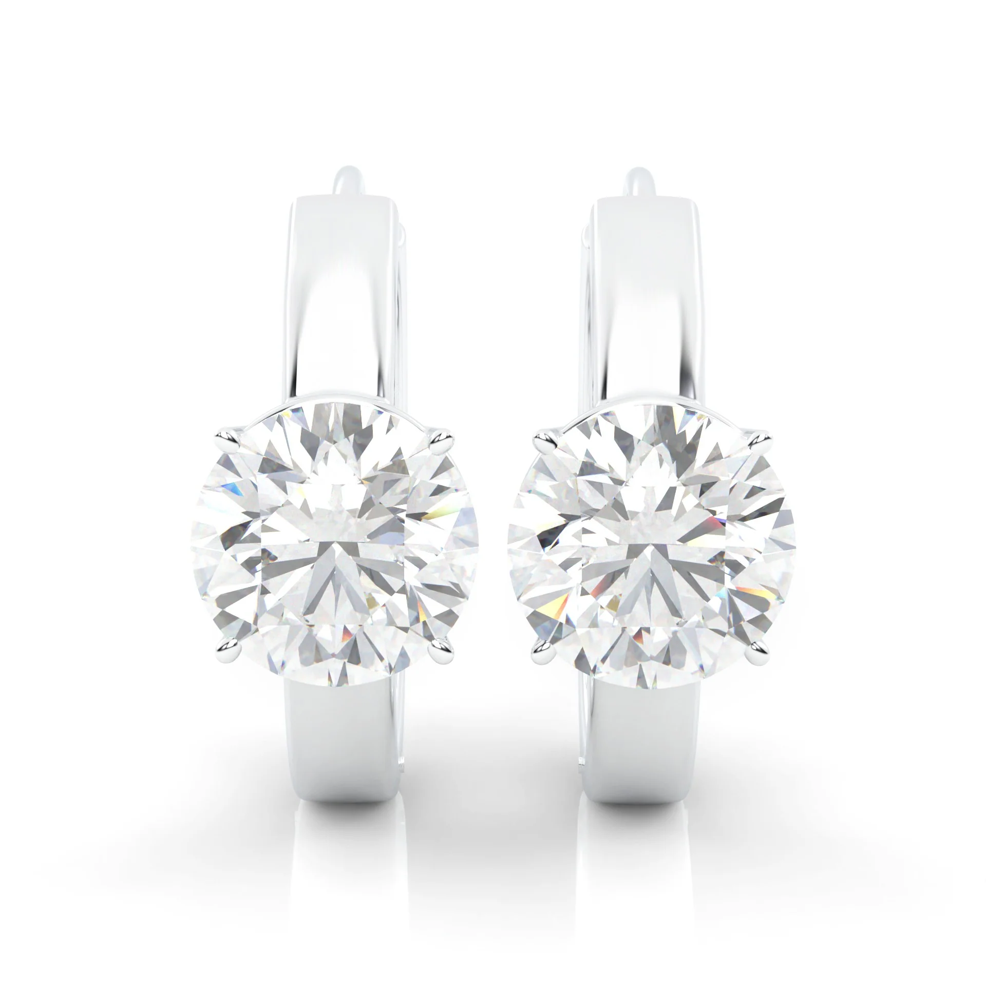 The Diligent Tempest Moissanite Earrings - Image 3