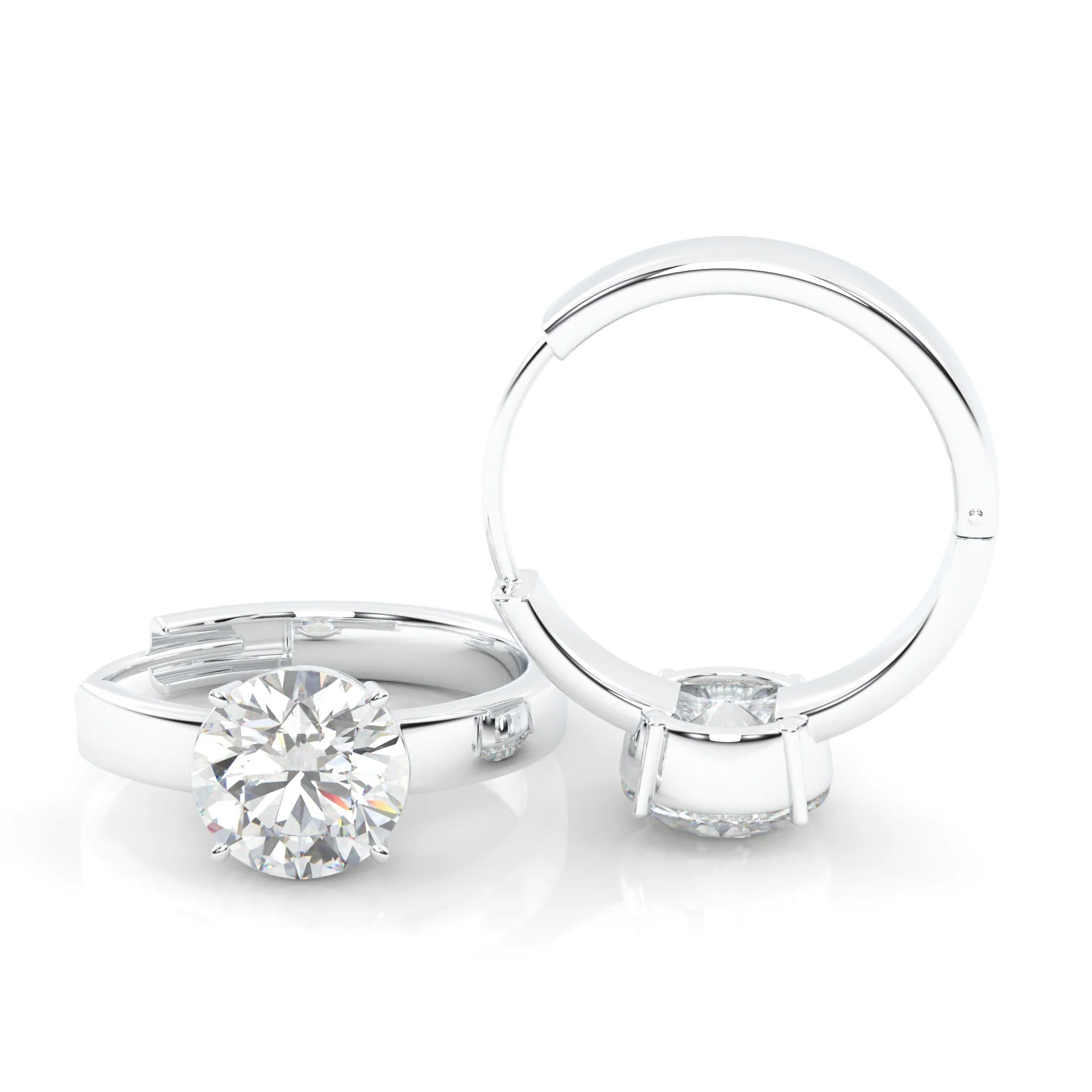 The Diligent Tempest Moissanite Earrings - Image 4