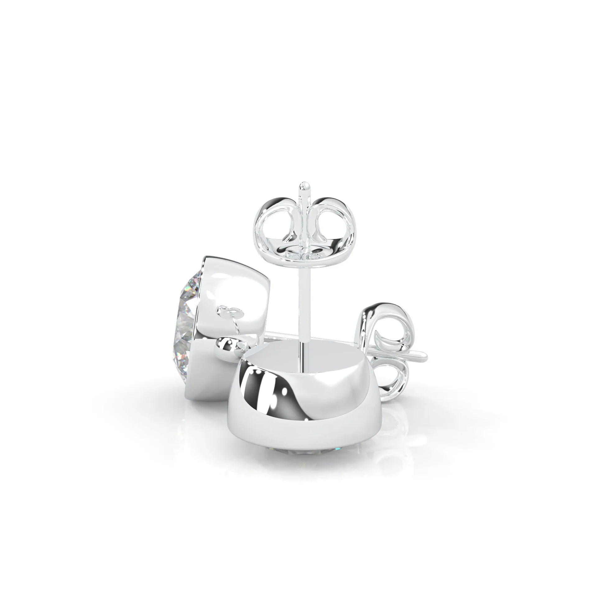 The Lavish Vow Moissanite Earrings - Image 5