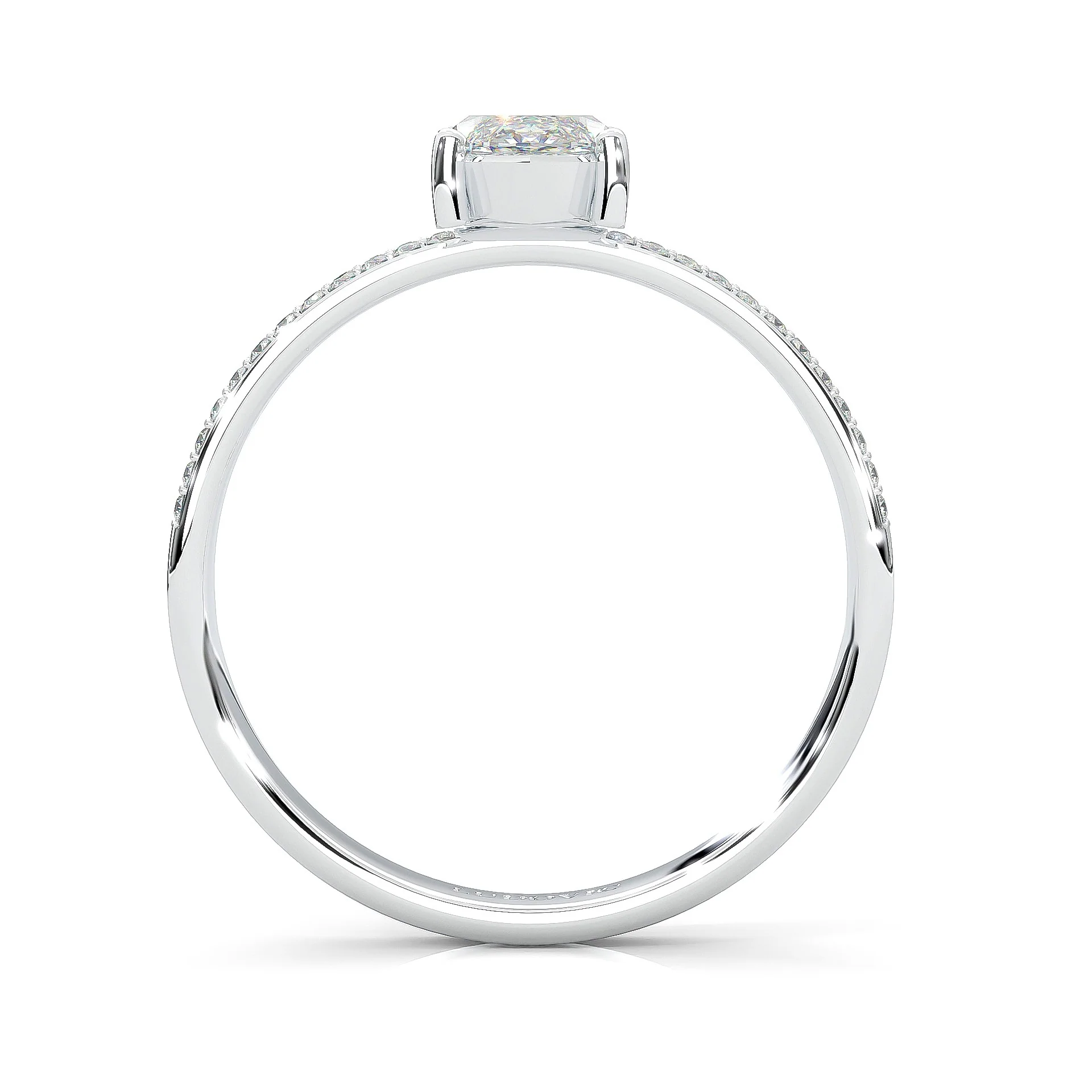 Engagement Ring 7 (14k Solid Gold) - Image 4