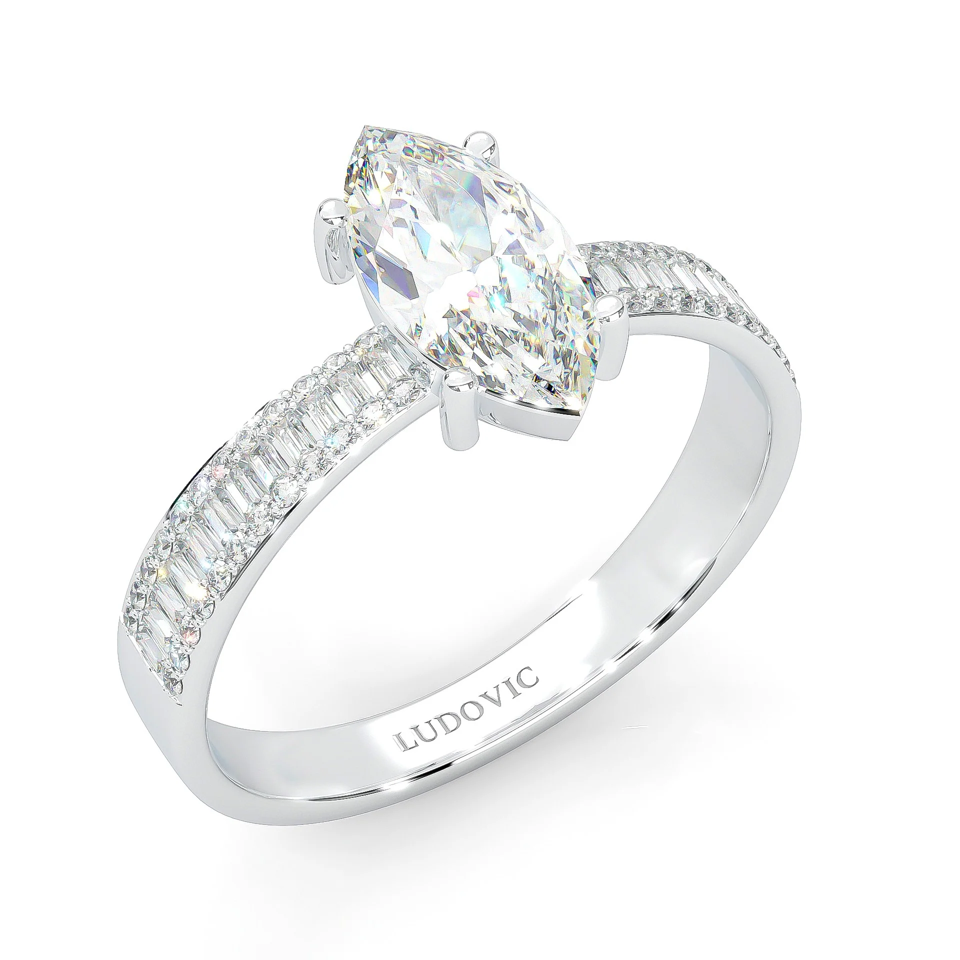 Engagement Ring 7 (14k Solid Gold) - Image 5