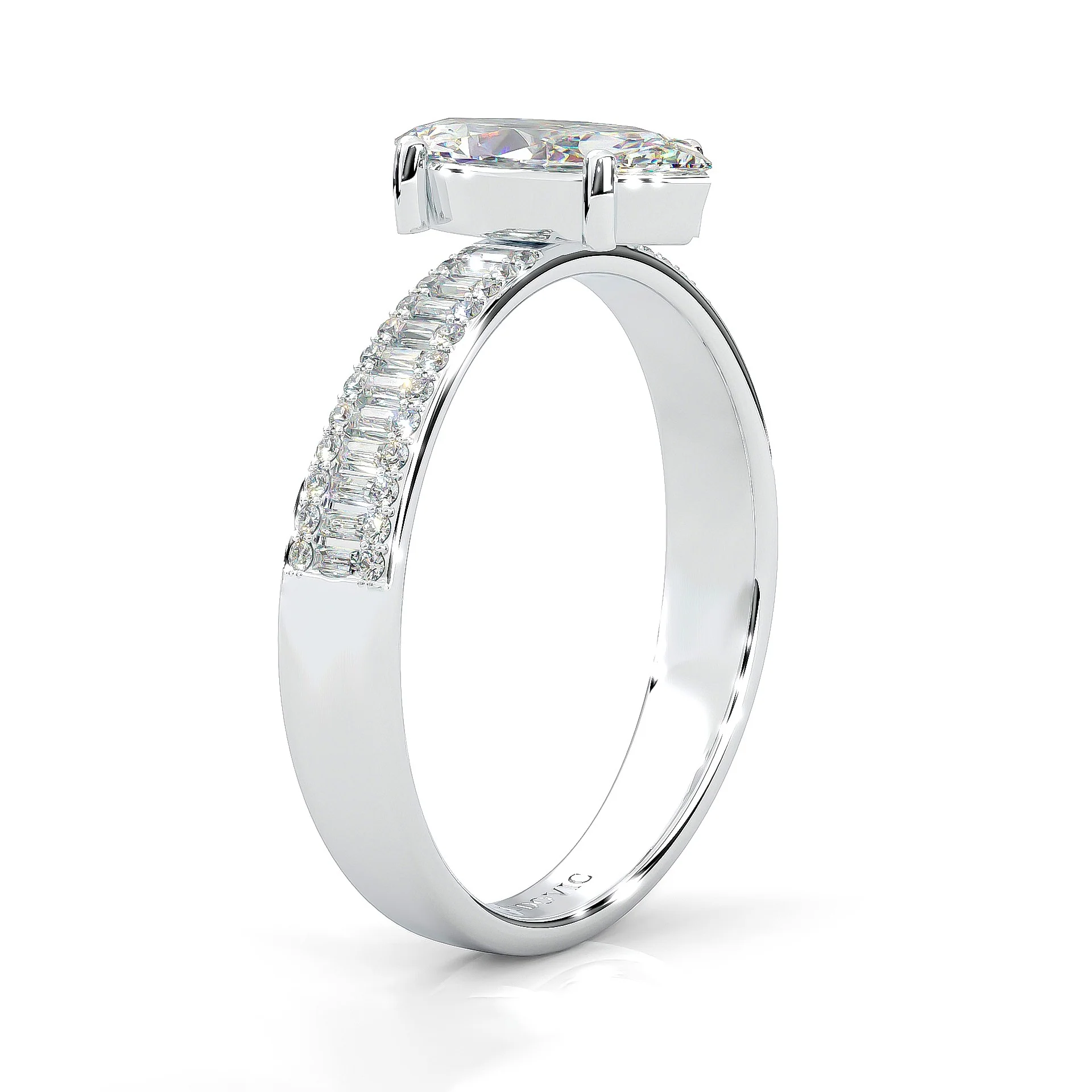 Engagement Ring 7 (14k Solid Gold) - Image 6