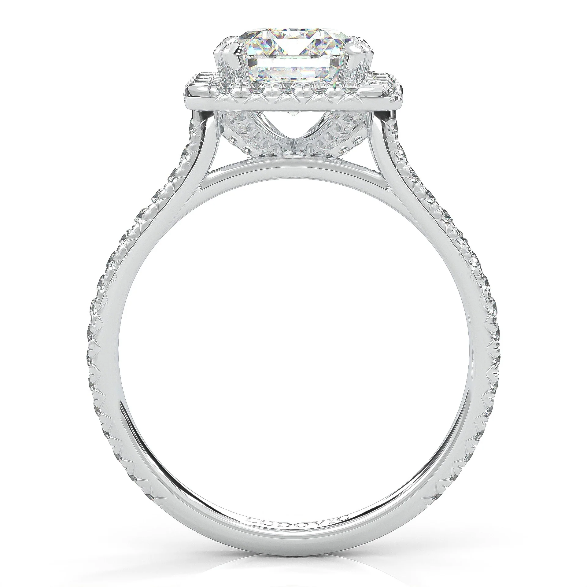 la Bague Éternelle Moissanite Engagement Ring (14k Solid Gold) - Image 4