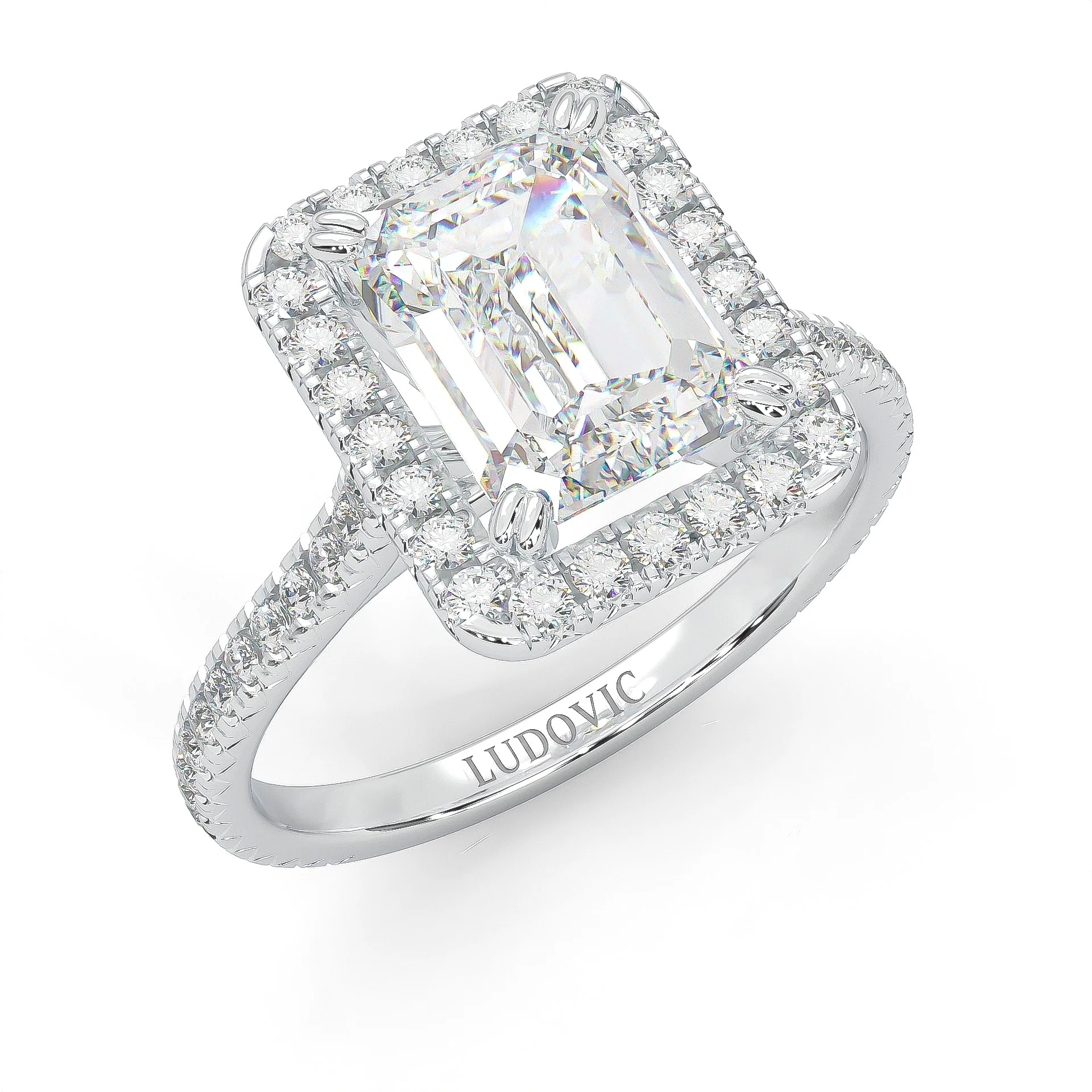 la Bague Éternelle Moissanite Engagement Ring (14k Solid Gold) - Image 5