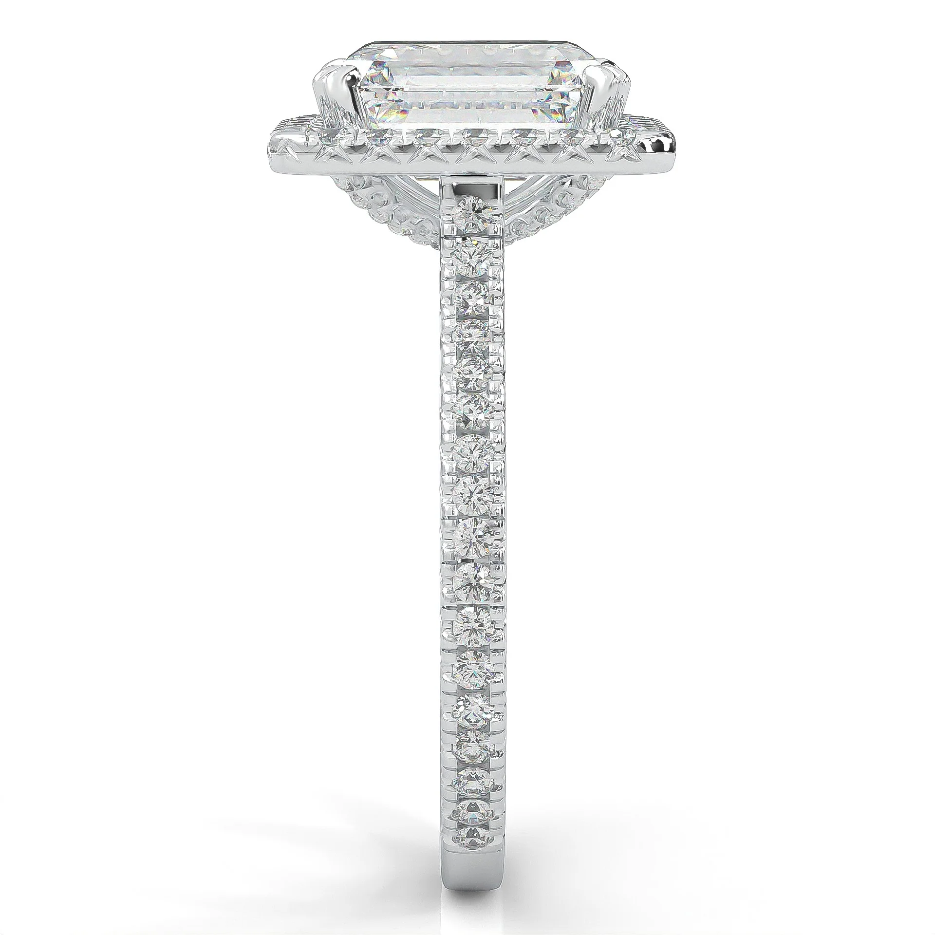 la Bague Éternelle Moissanite Engagement Ring (14k Solid Gold) - Image 7