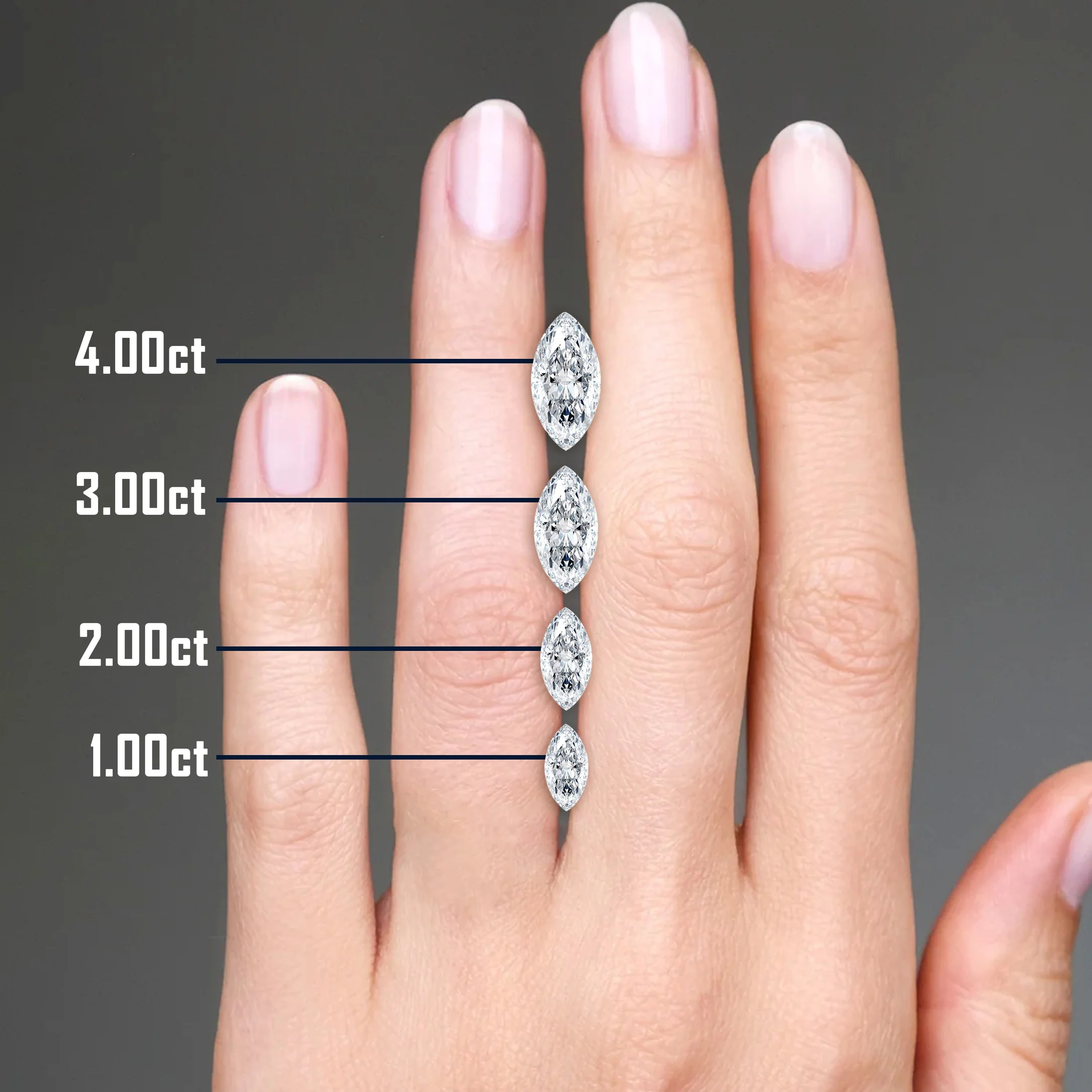Lab-Grown Diamond Loose Stone – Marquise Cut - Image 2