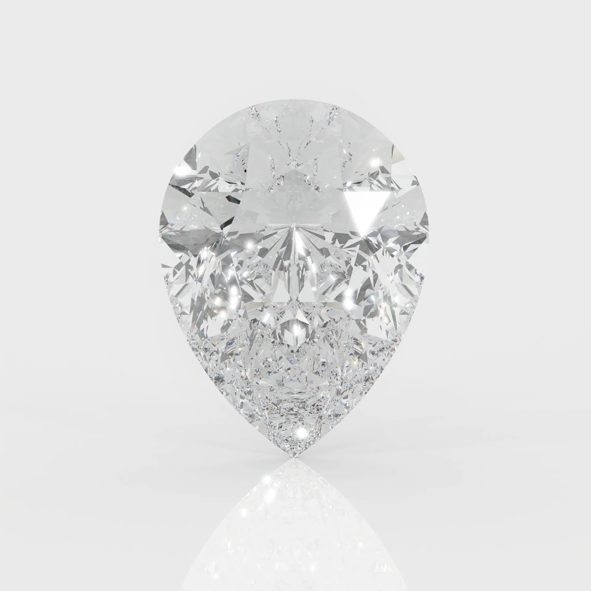 Lab-Grown Diamond Loose Stone – Pear Cut