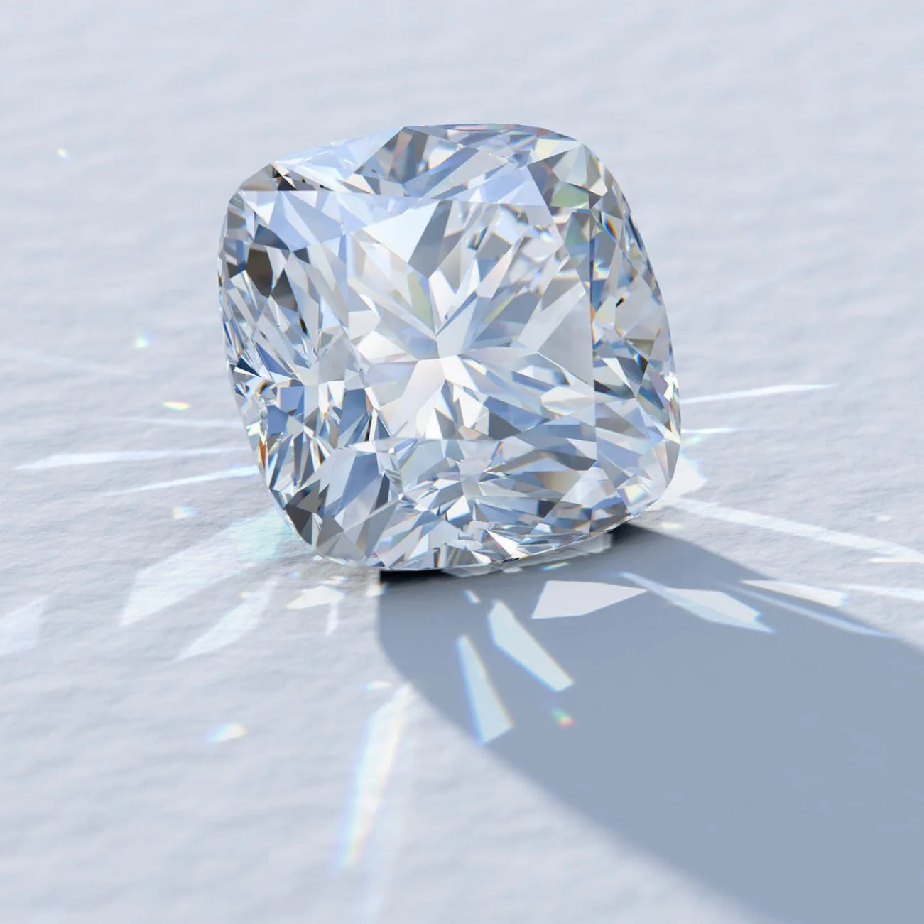 Moissanite Loose stones ( Cushion Cut ) - Image 2