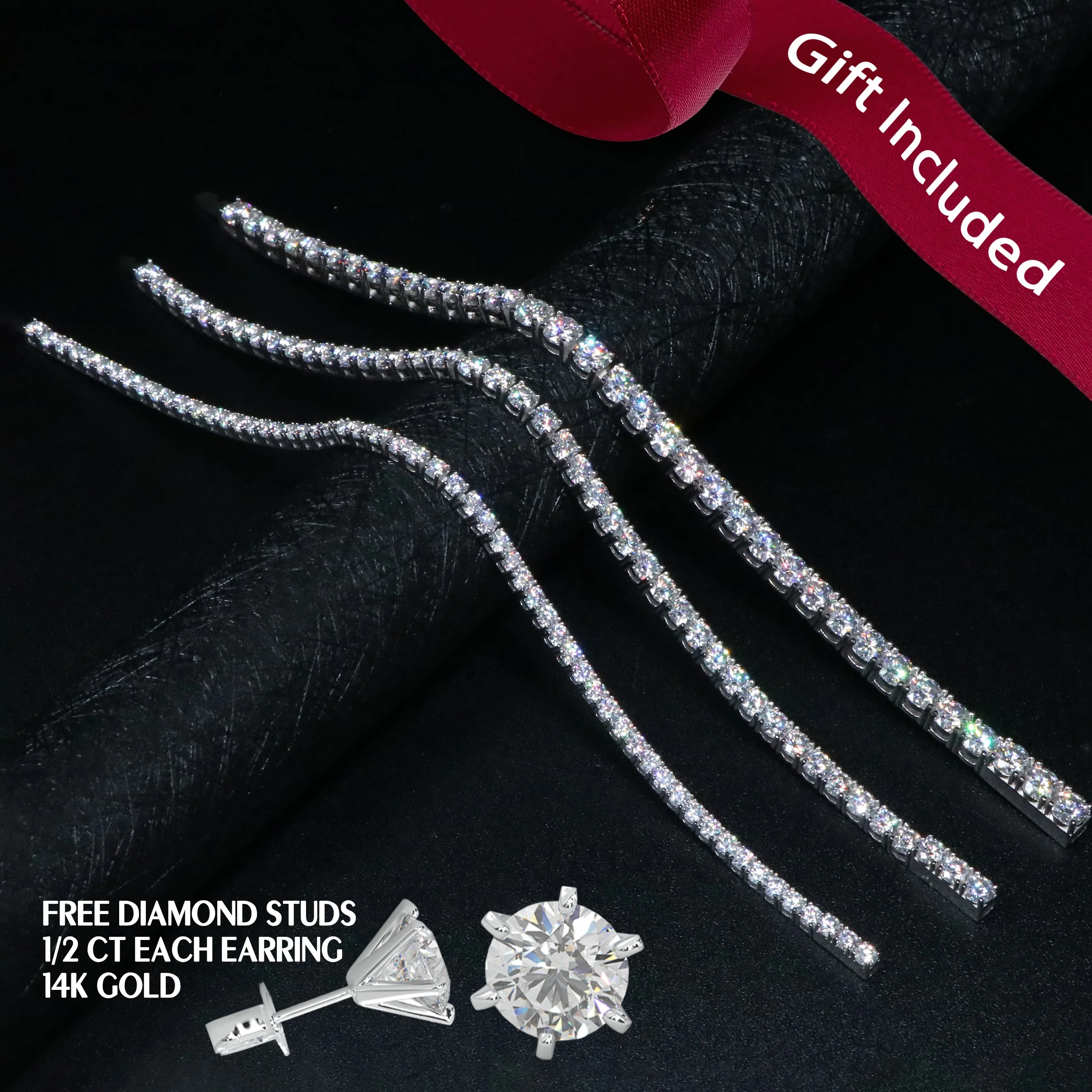 Ludovic Lab-Grown Diamond Tennis Bracelet