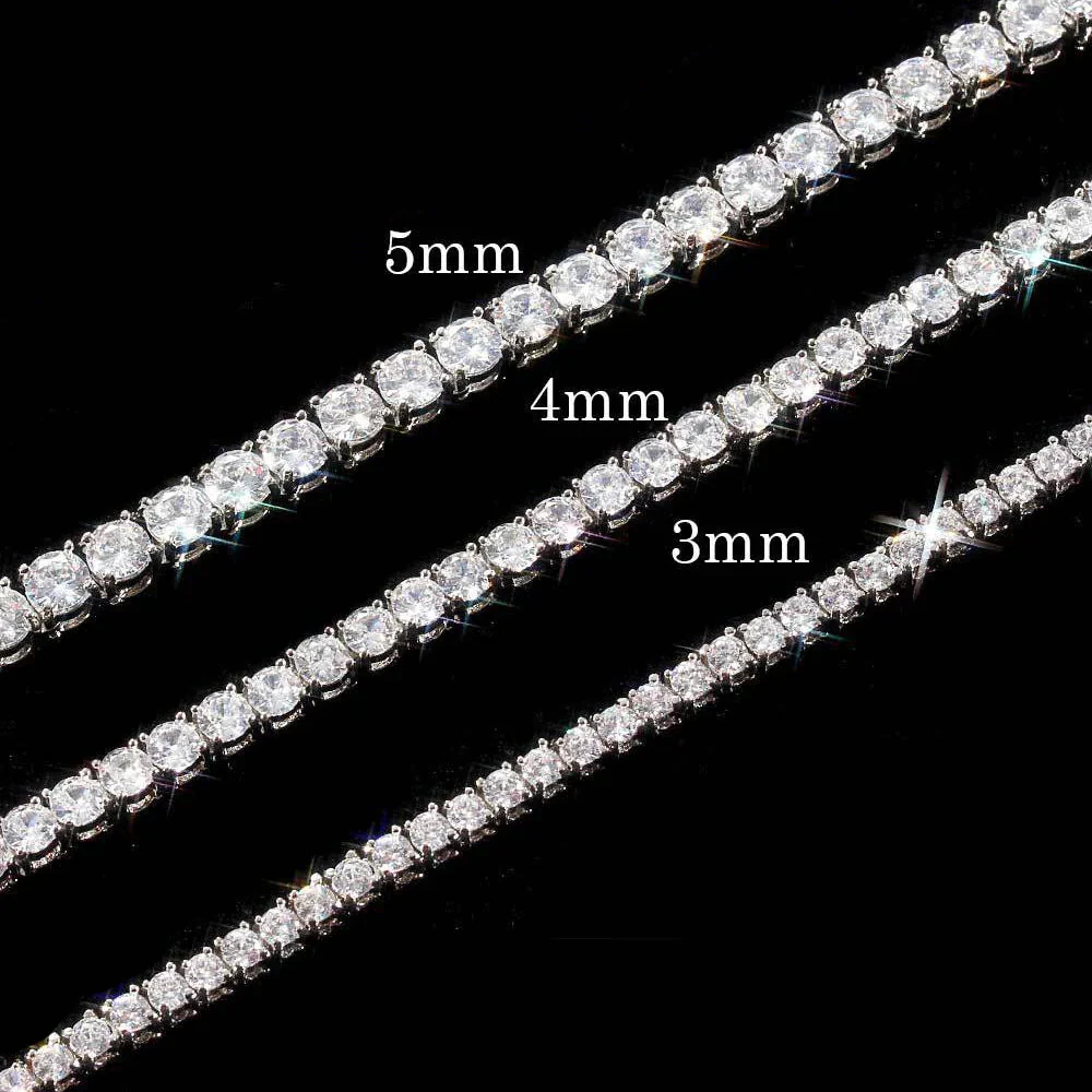 Ludovic Moissanite Tennis Necklace - Image 4