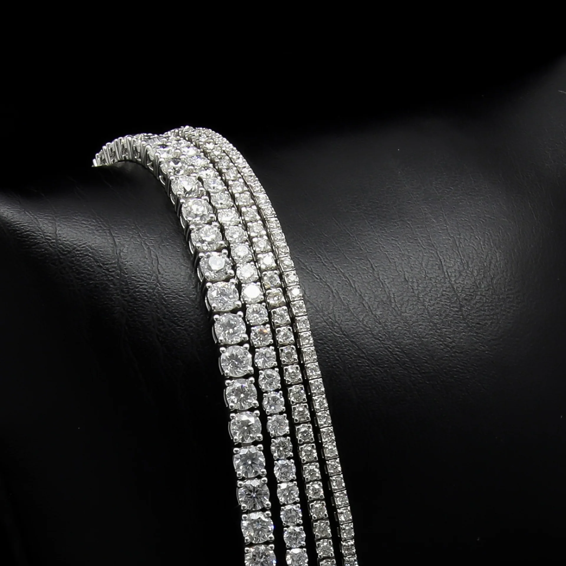Ludovic Moissanite Tennis Necklace - Image 6