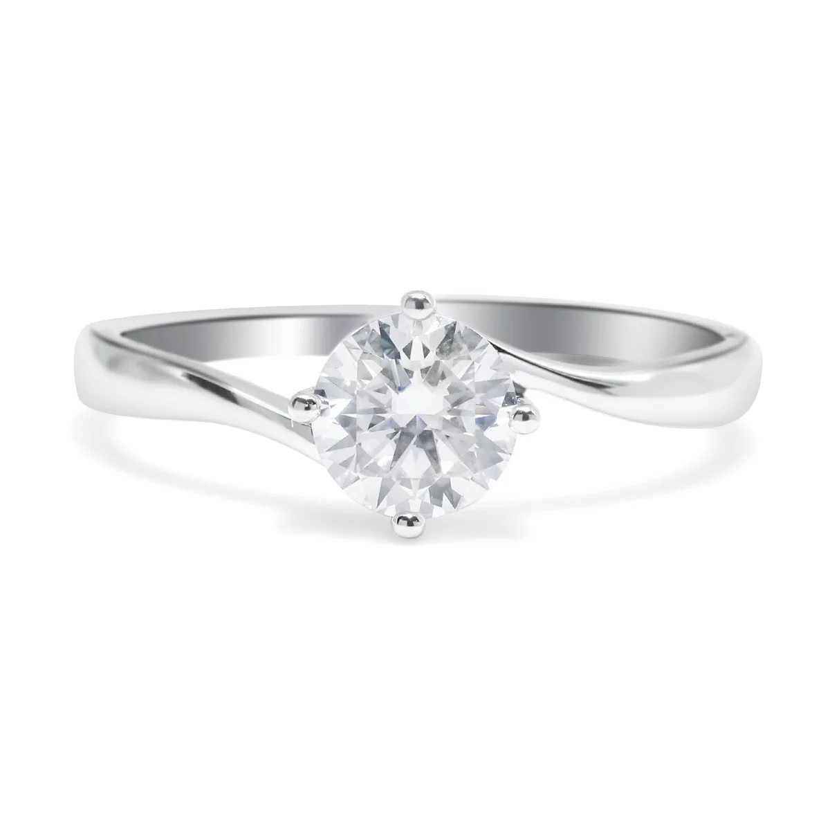 Sea wave Ludovic Moissanite Ring™