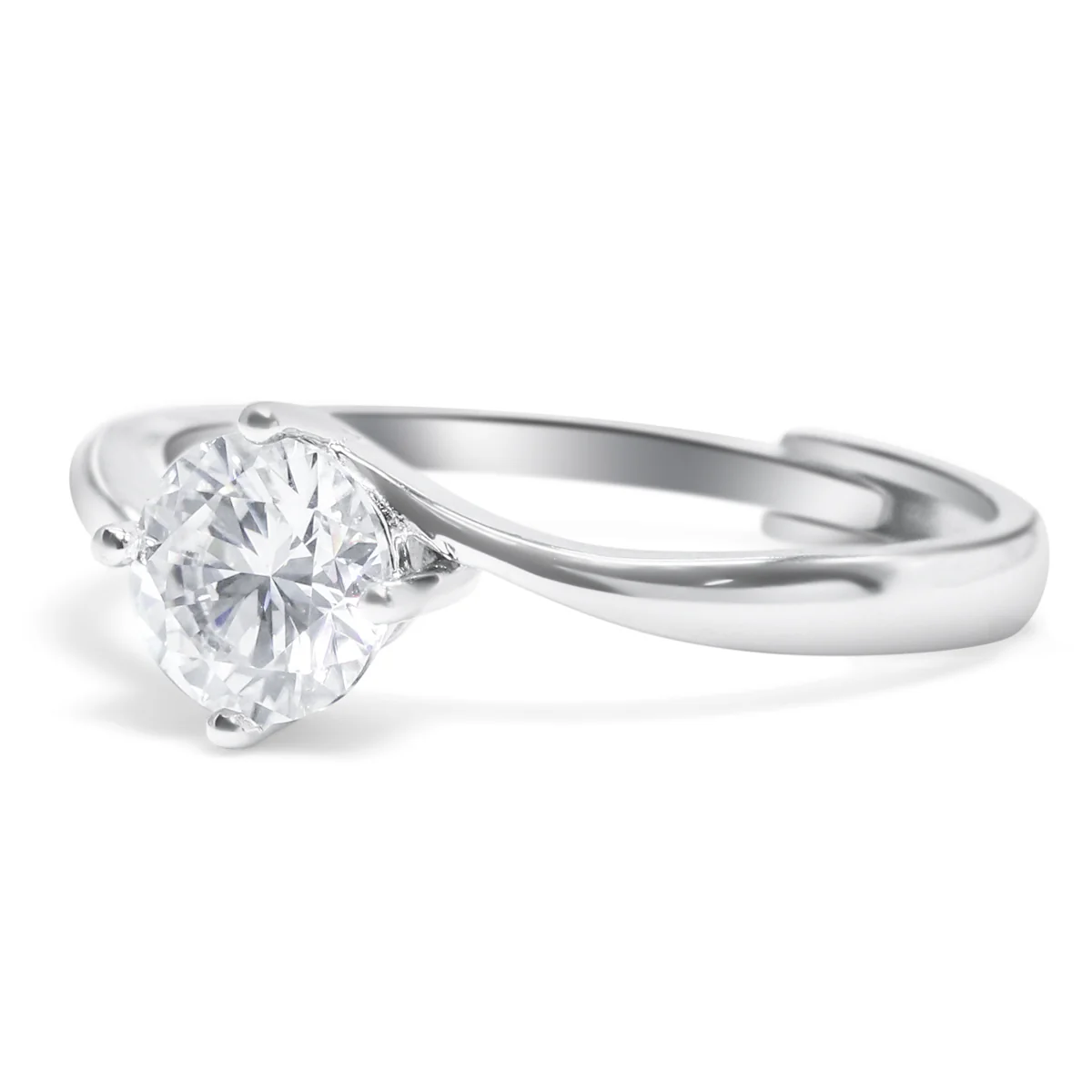 Sea wave Ludovic Moissanite Ring™ - Image 2
