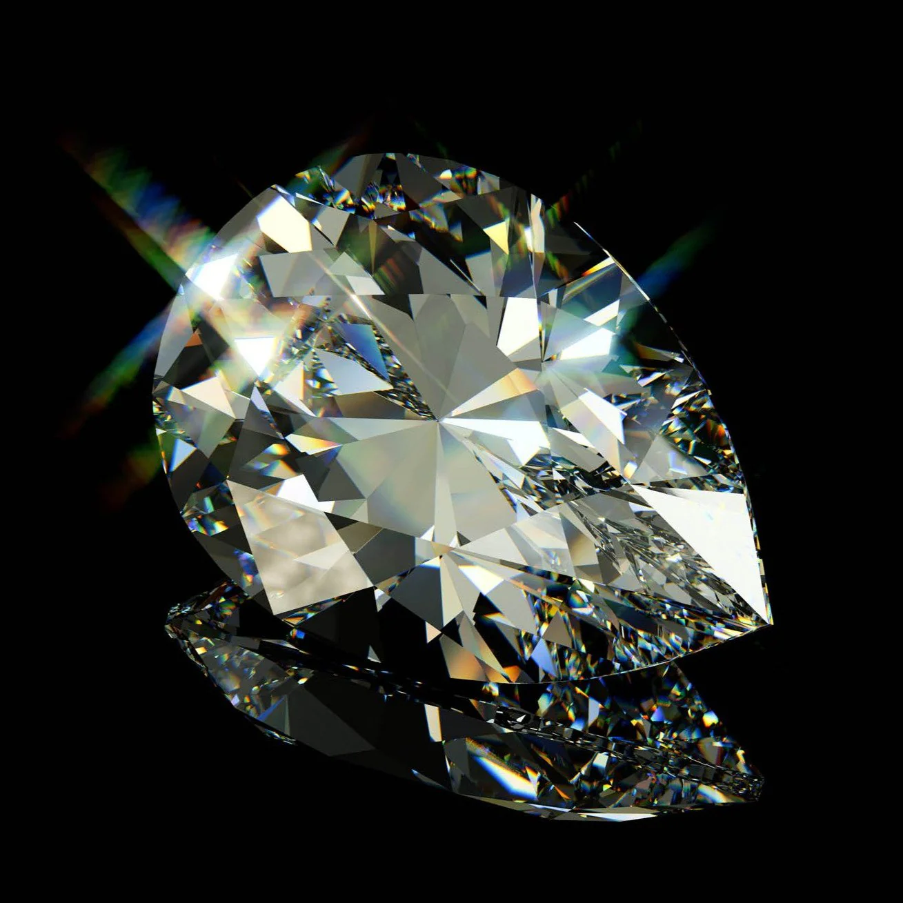Moissanite Loose Stones ( Pear Cut - 9ct, 10ct, 11ct, 12ct ) - Image 3