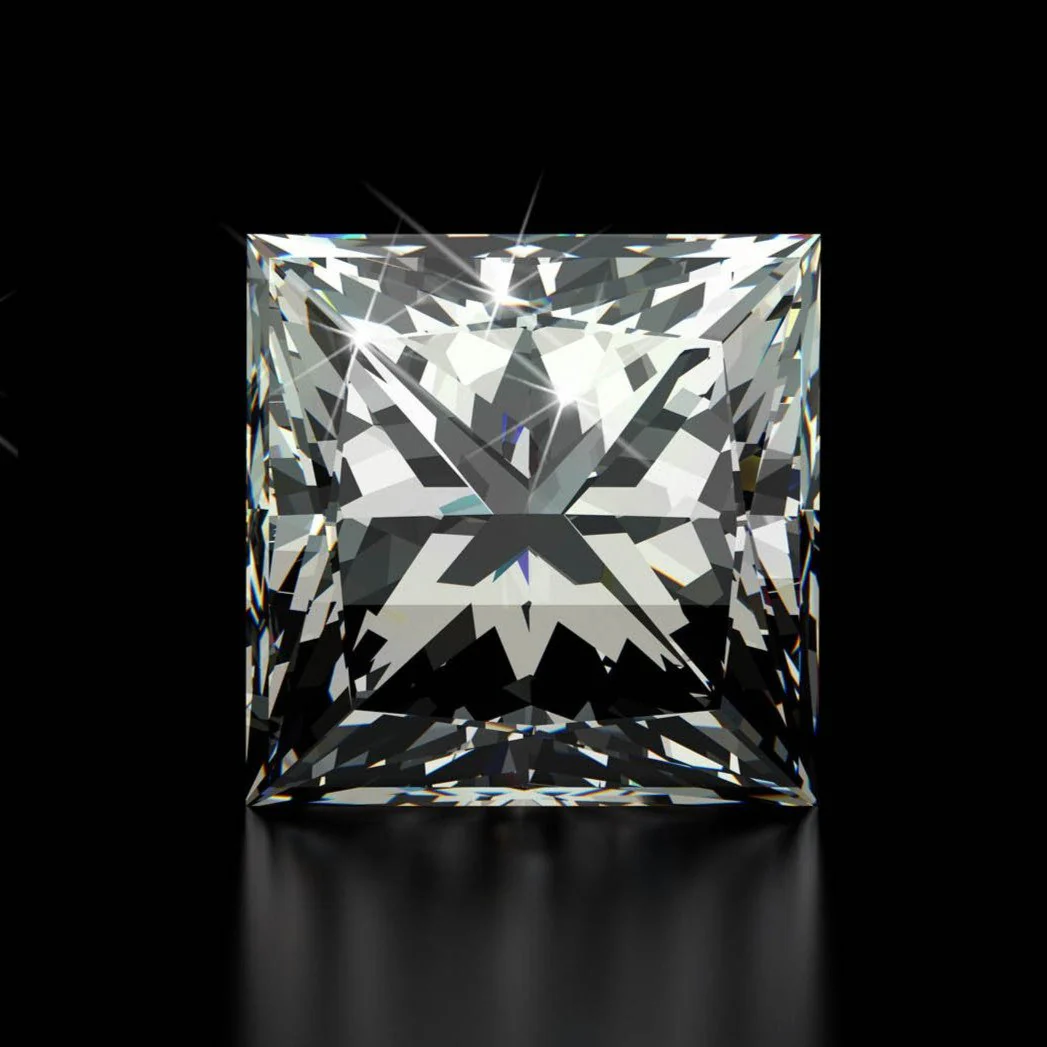 Moissanite Loose Stones ( Princess Cut - 10ct, 11ct, 12ct ) - Image 4