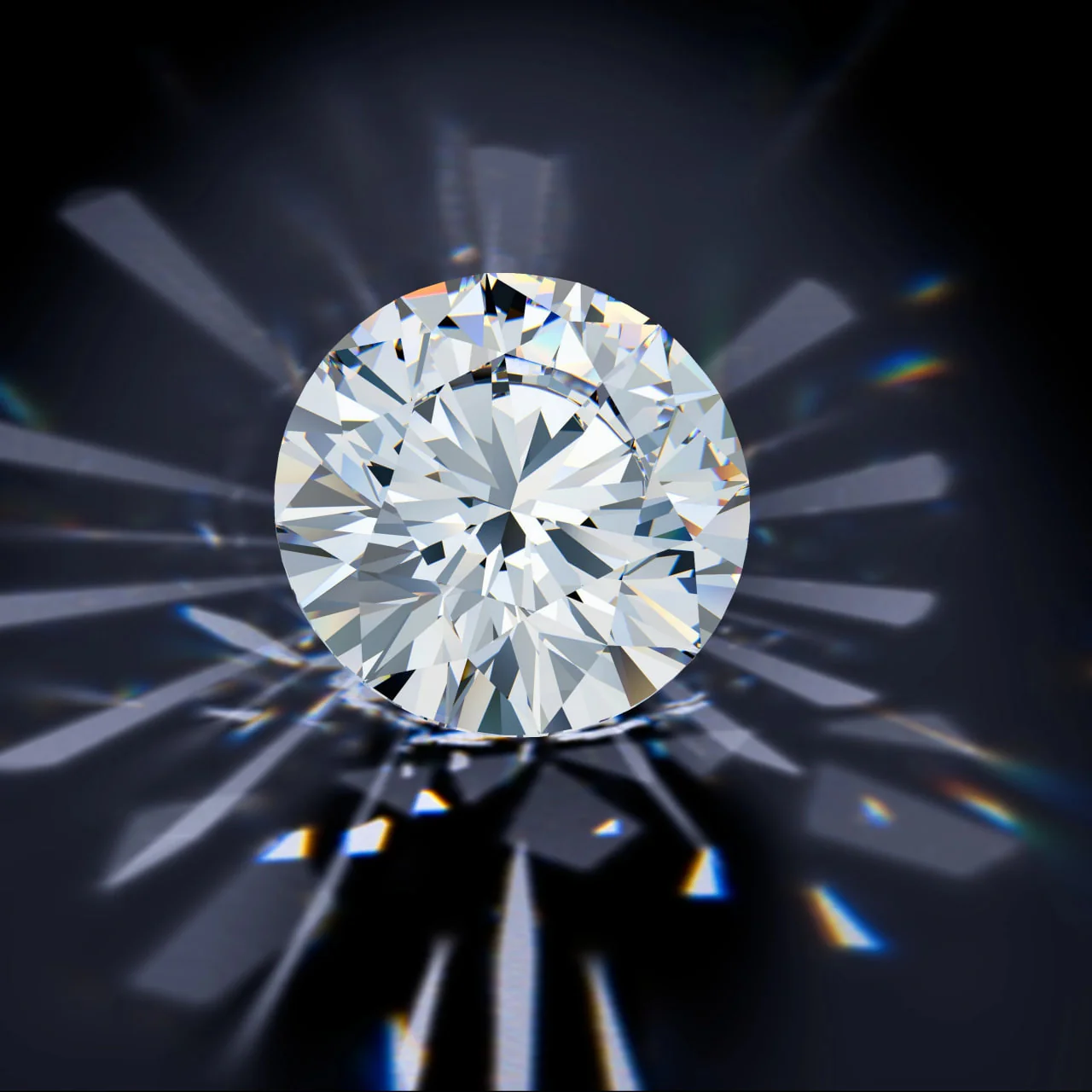 Moissanite Loose Stones – 6pcs Round Cut, 0.5ct Each