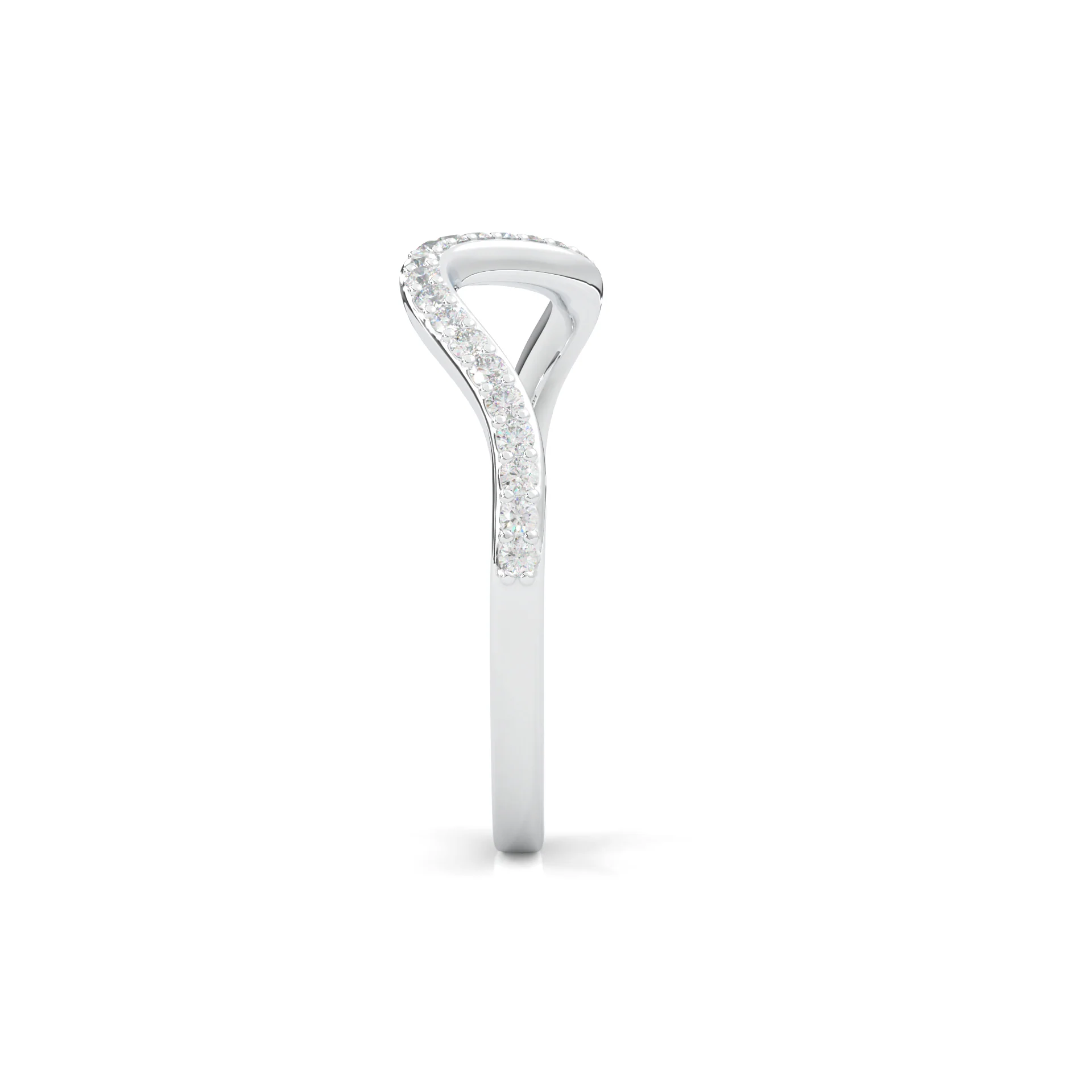 Serene Twist Lab-Grown Diamond Wedding Set (14k Solid Gold) - Image 10