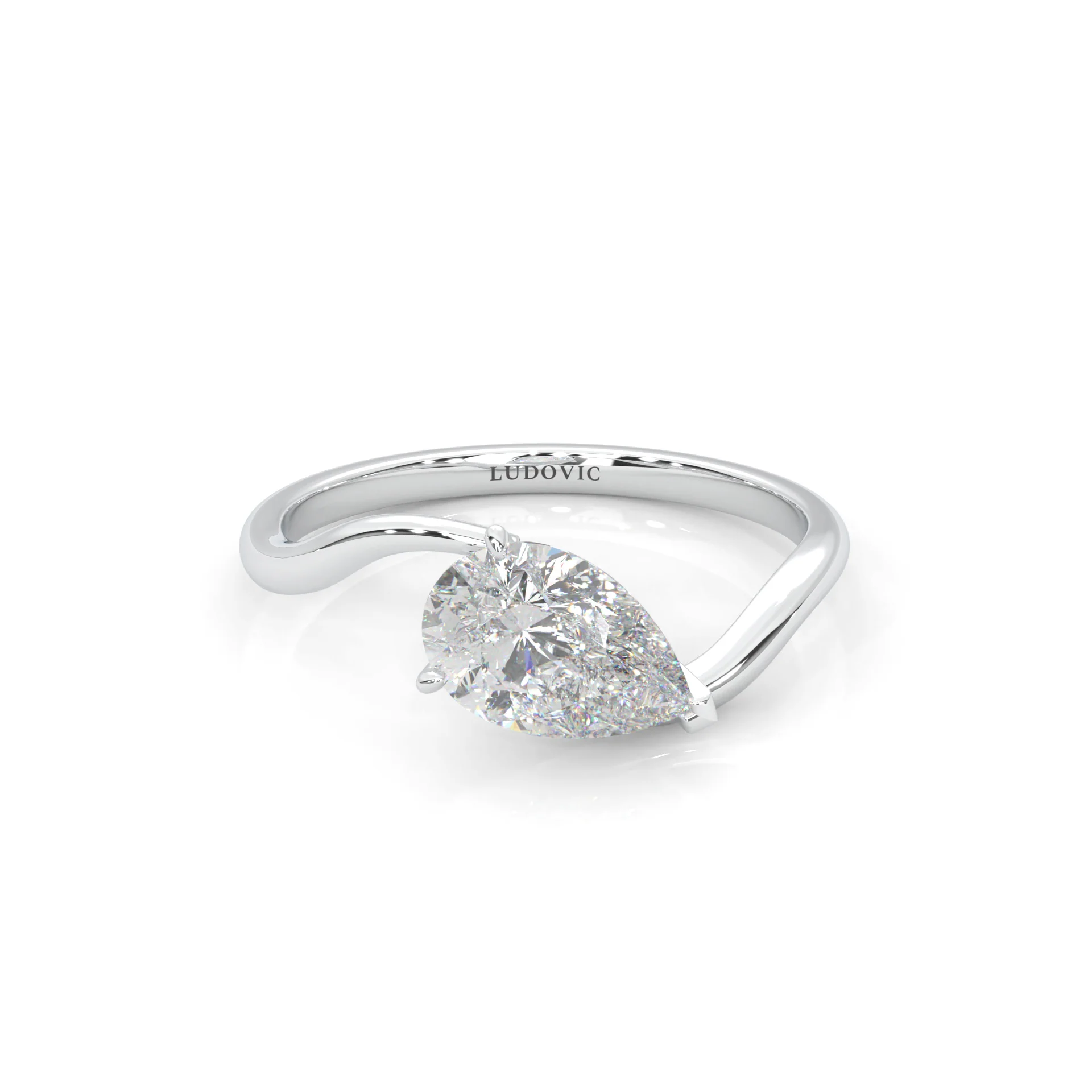 Serene Twist Lab-Grown Diamond Wedding Set (14k Solid Gold) - Image 6