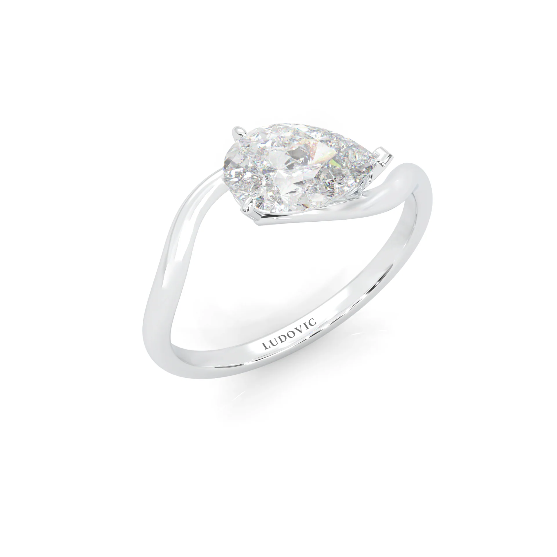 Serene Twist Lab-Grown Diamond Wedding Set (14k Solid Gold) - Image 7