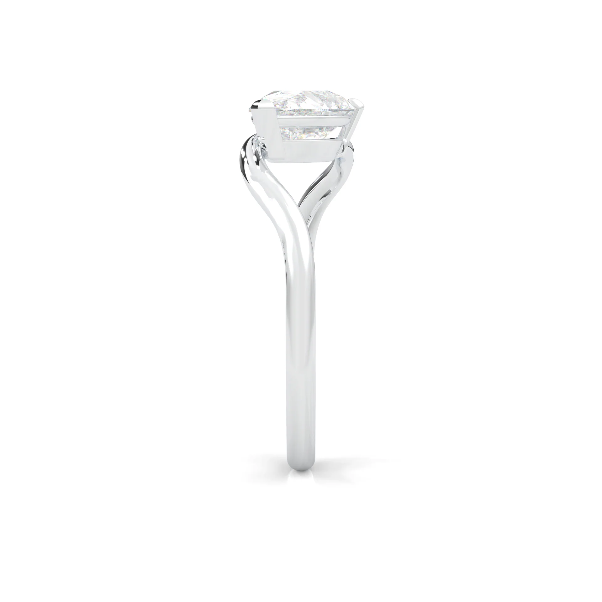 Serene Twist Lab-Grown Diamond Wedding Set (14k Solid Gold) - Image 8
