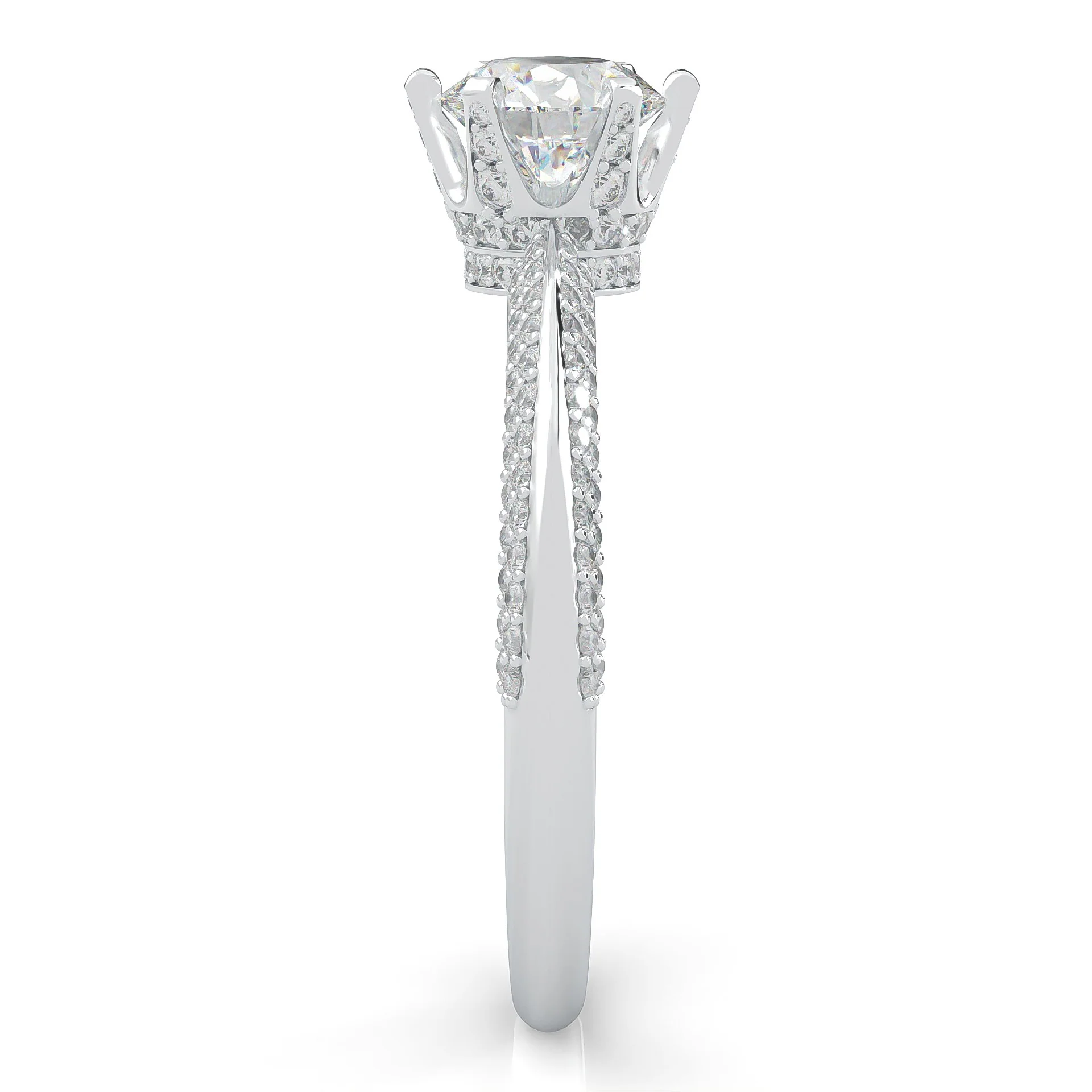 Sunny Ludovic Moissanite Ring (14k Solid Gold) - Image 6