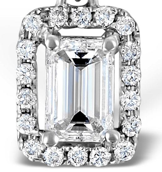The Antique Rock Moissanite Necklace (14k Solid Gold) - Image 2
