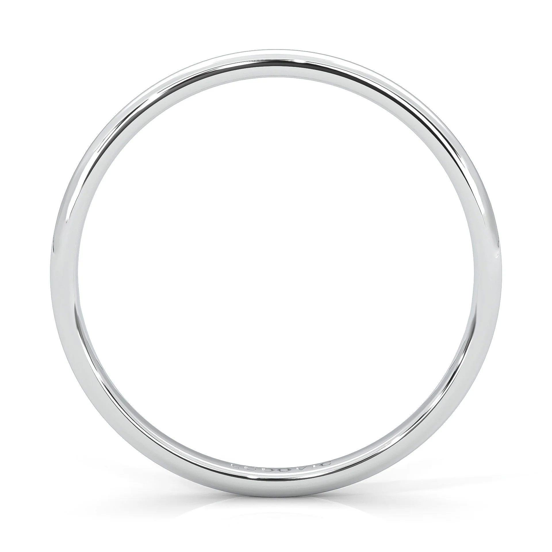 The Classic Moissanite Wedding Band - Image 4