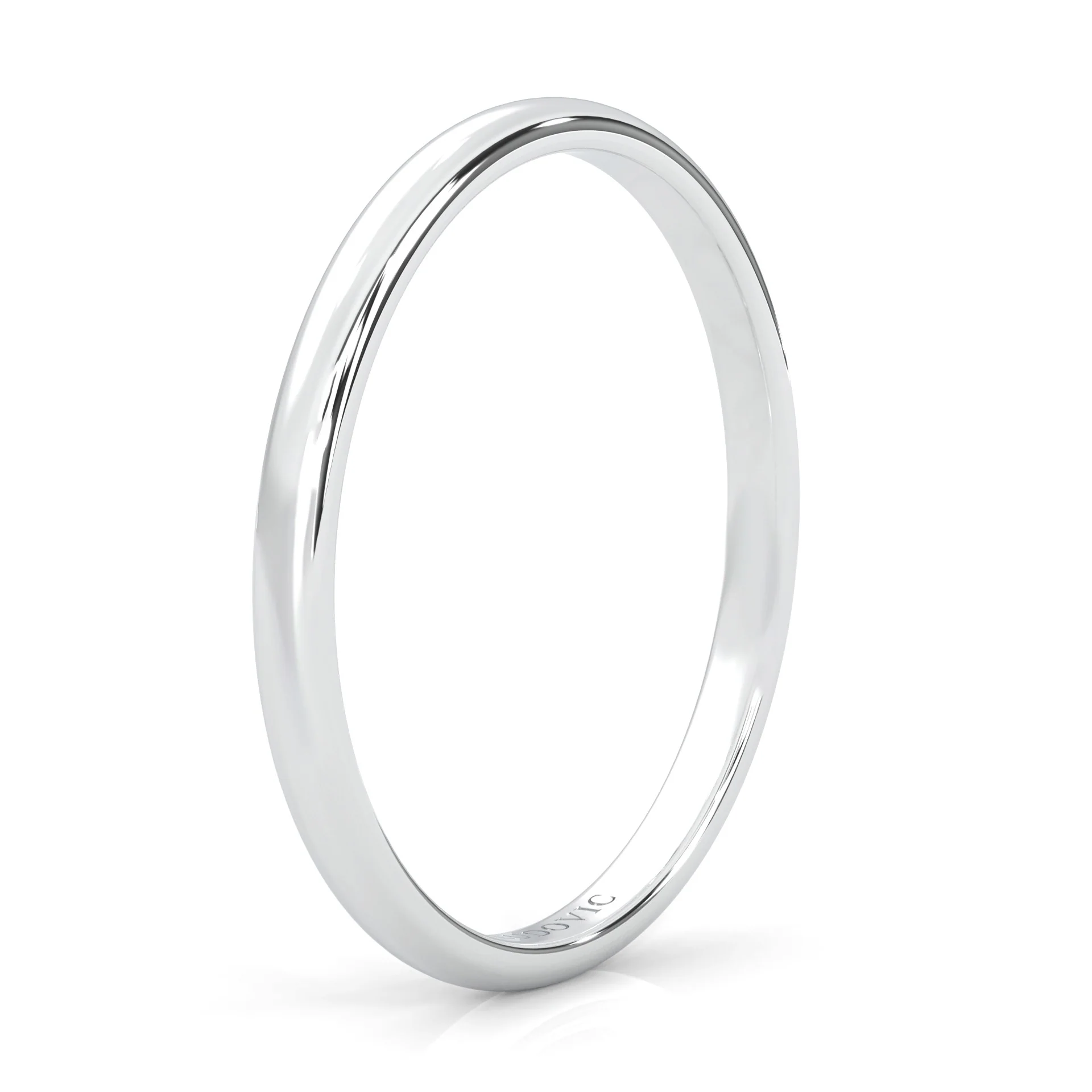 The Classic Moissanite Wedding Set (14k Solid Gold) - Image 12