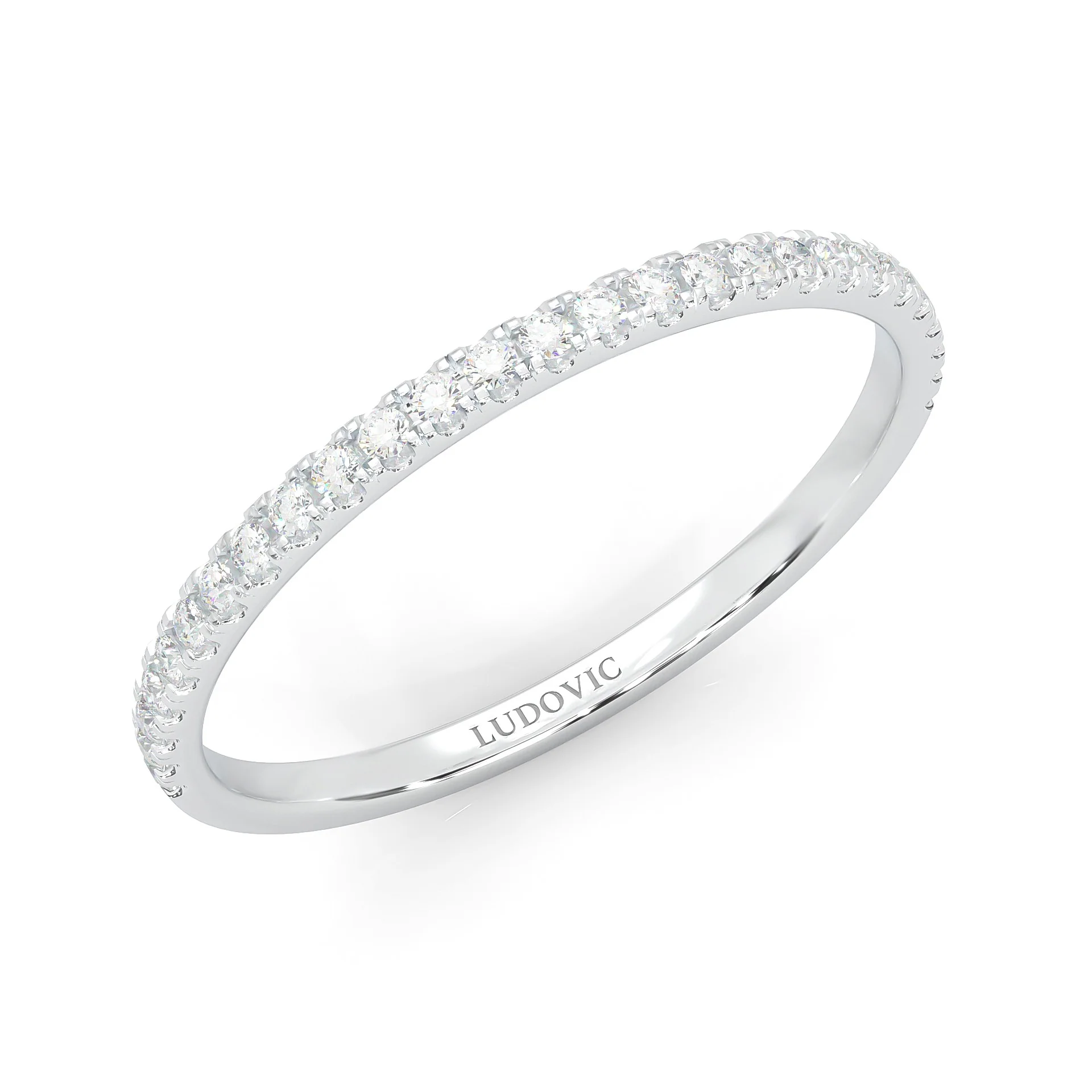 The Crystals Moissanite Wedding Set (14k Solid Gold) - Image 18
