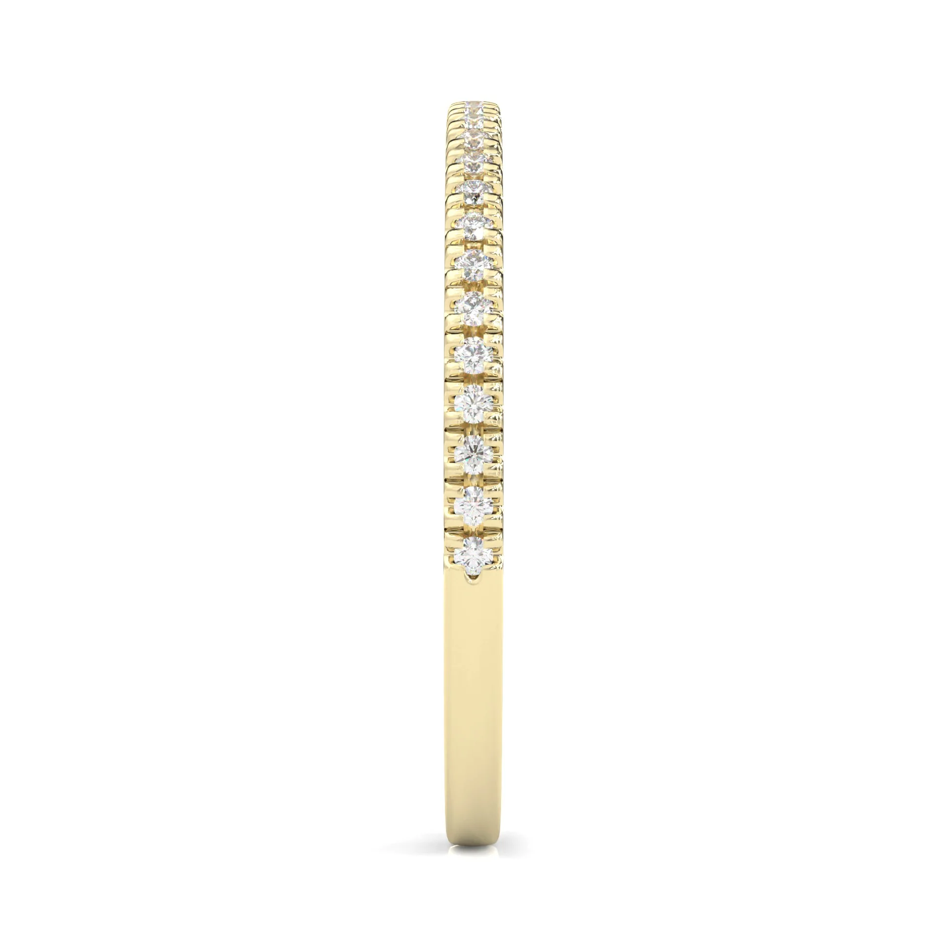 The Crystals Moissanite Wedding Set ( Yellow Gold ) - Image 15