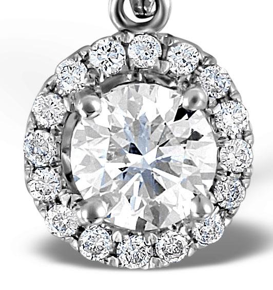 The Curly Rock Moissanite Necklace (14k Solid Gold) - Image 2