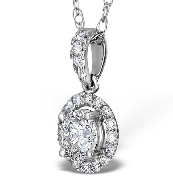 The Curly Rock Moissanite Necklace (14k Solid Gold) - Image 3