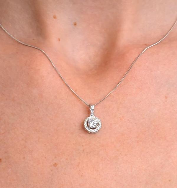 The Curly Rock Moissanite Necklace (14k Solid Gold) - Image 4