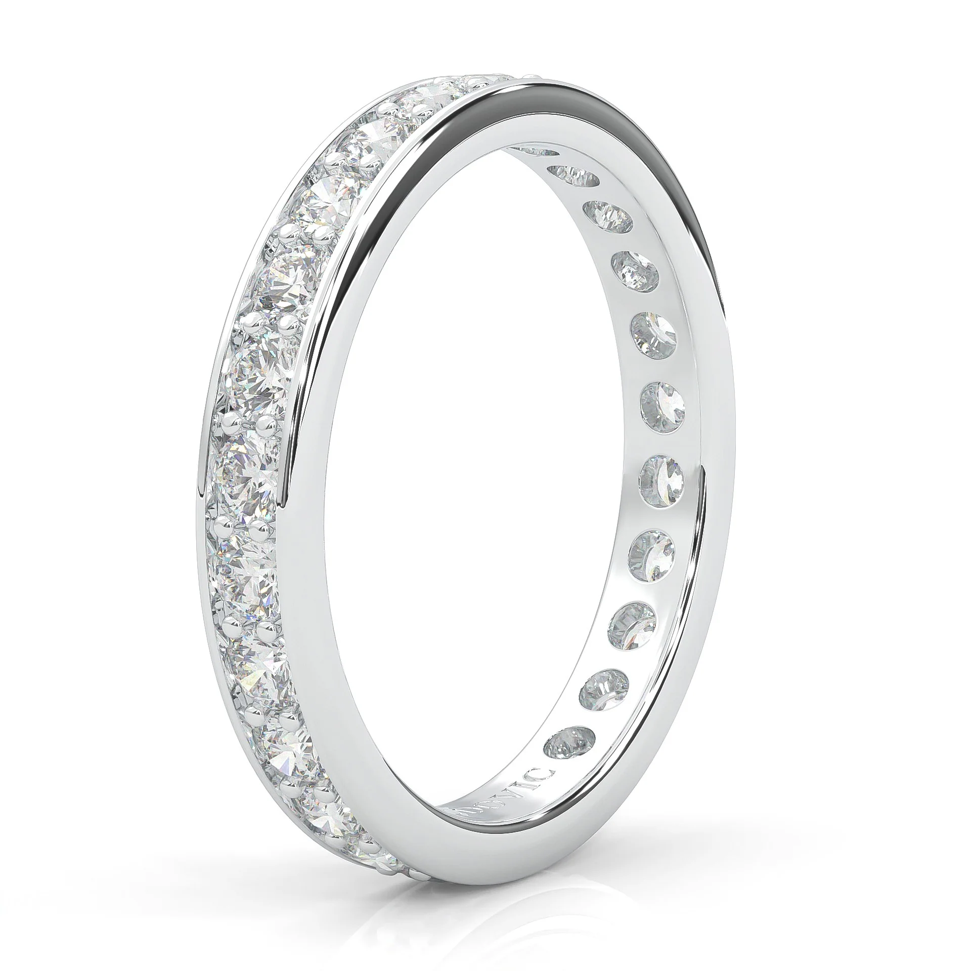 The Dearest Vigor Moissanite Eternity Ring - Image 5