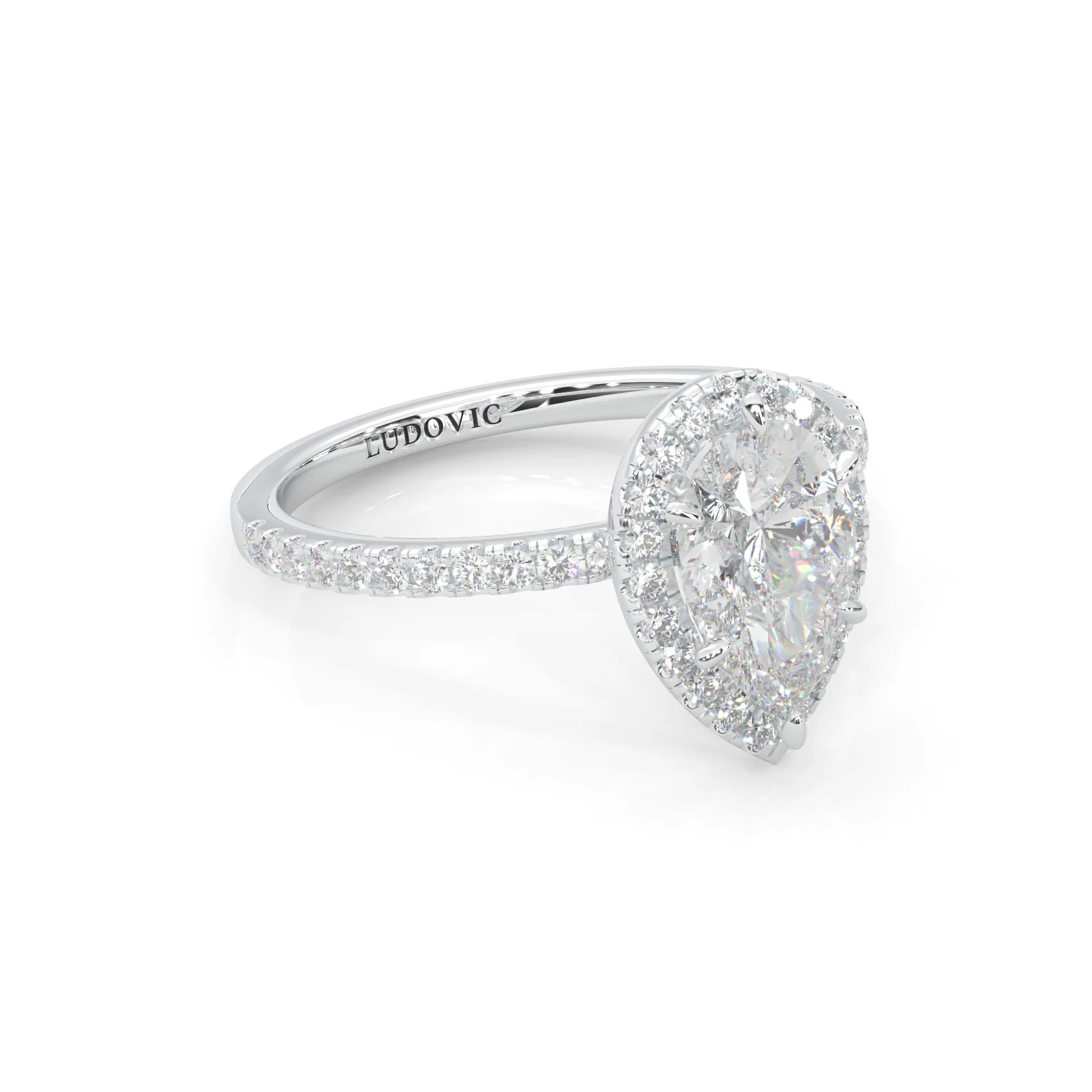 Valora Moissanite Engagement Ring (14k Solid Gold) - Image 3