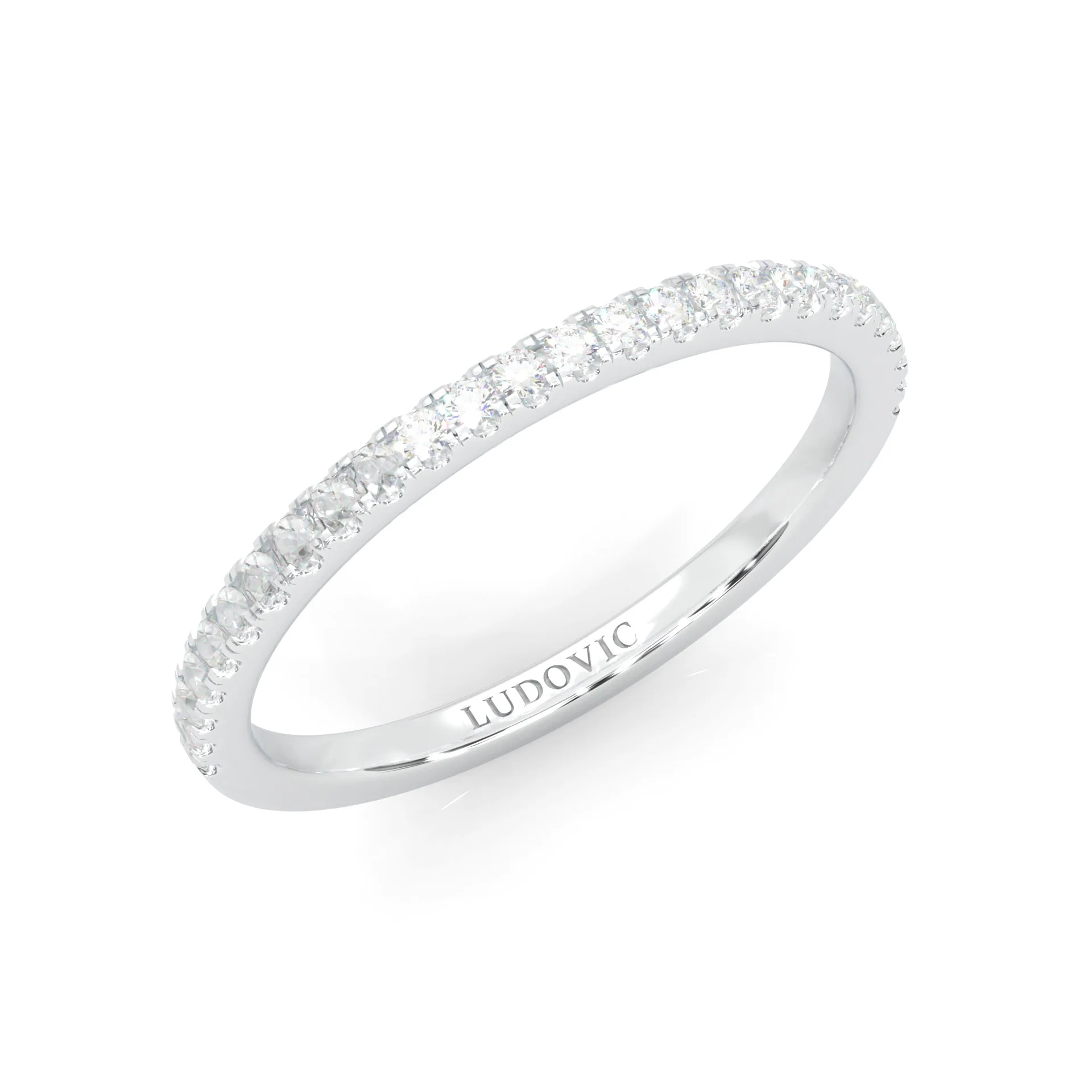 Valora Moissanite Wedding Set (14k Solid Gold) - Image 15
