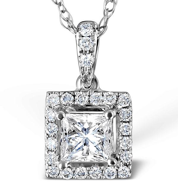 The Colossal Oculus Moissanite Necklace (14k Solid Gold)