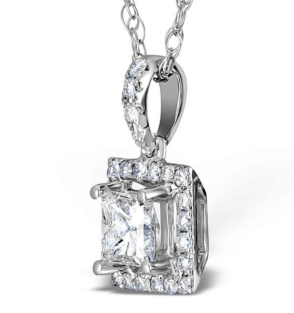 The Colossal Oculus Moissanite Necklace (14k Solid Gold) - Image 3