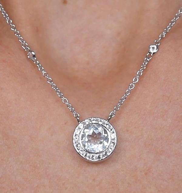 The Honest Desire Moissanite Necklace (14k Solid Gold) - Image 4