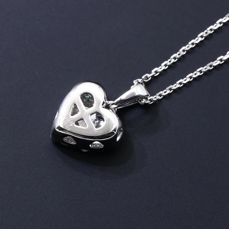 The Honest Song Moissanite Necklace (14k Solid Gold) tw 0.75 ct - Image 3