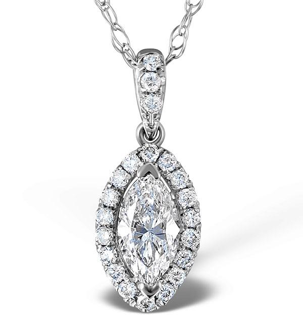 The Humble Belle Moissanite Necklace (14k Solid Gold)