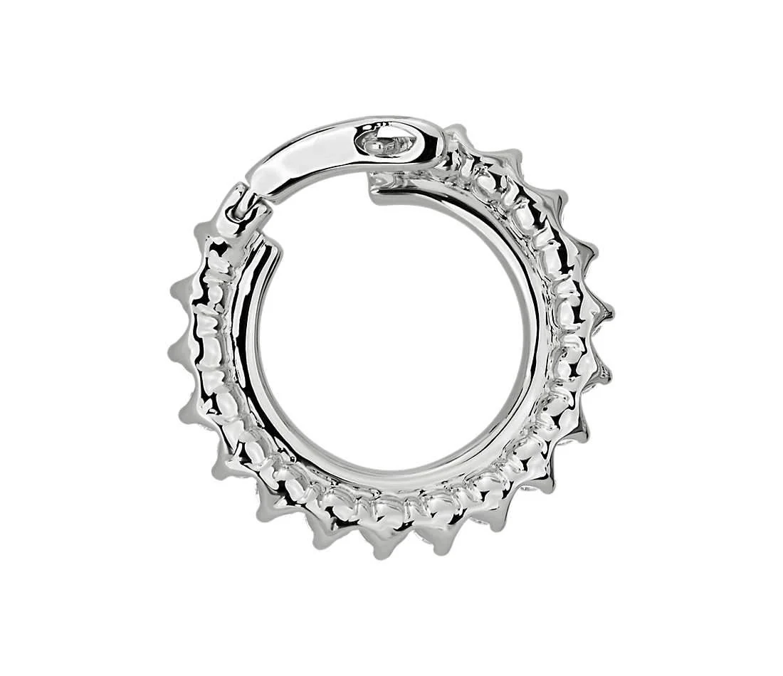 The Lustrous Pledge Moissanite Earring - Image 2