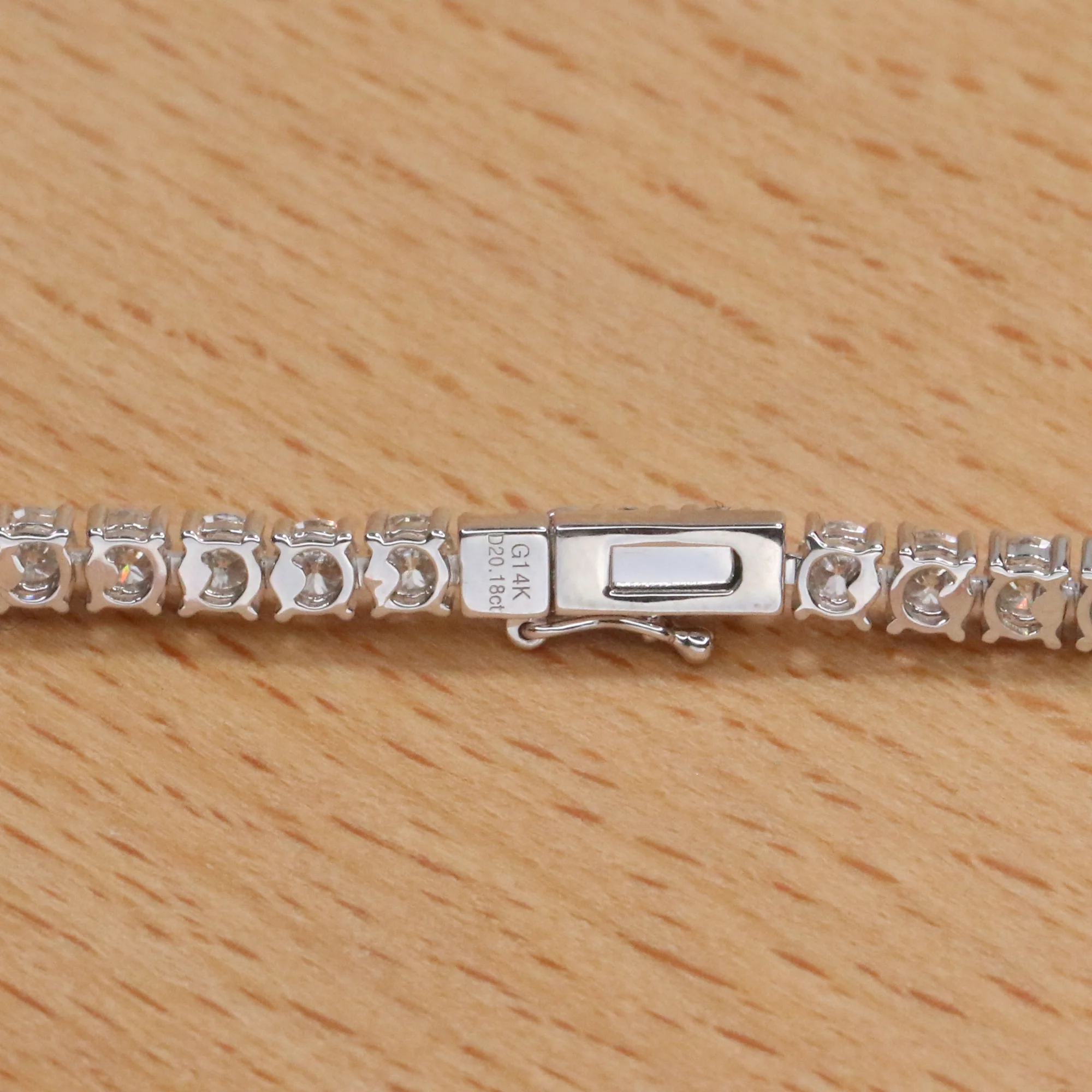 Ludovic Moissanite Tennis Necklace ( Upgraded ) - Image 9