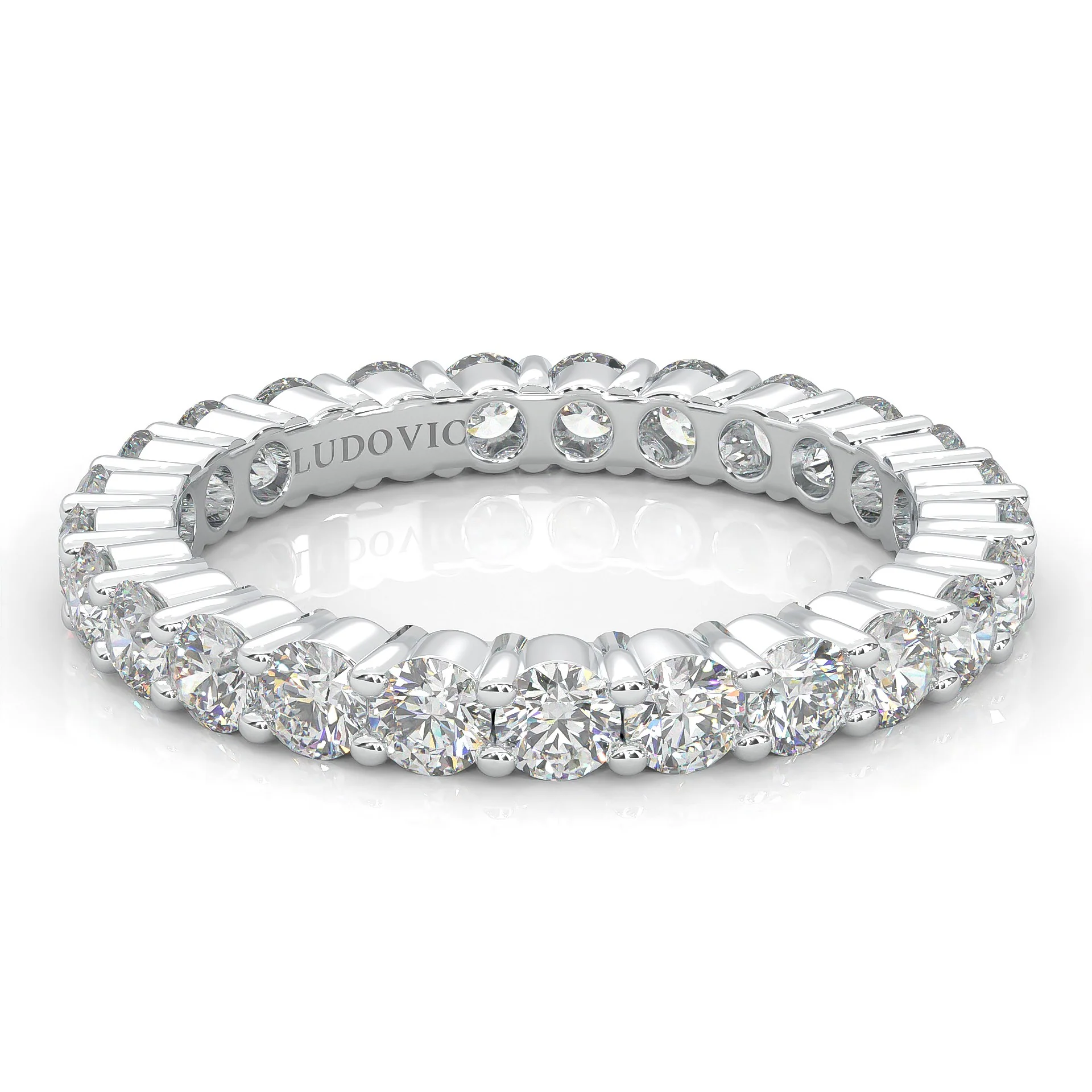 The Peace Passion Moissanite Eternity Ring - Image 3
