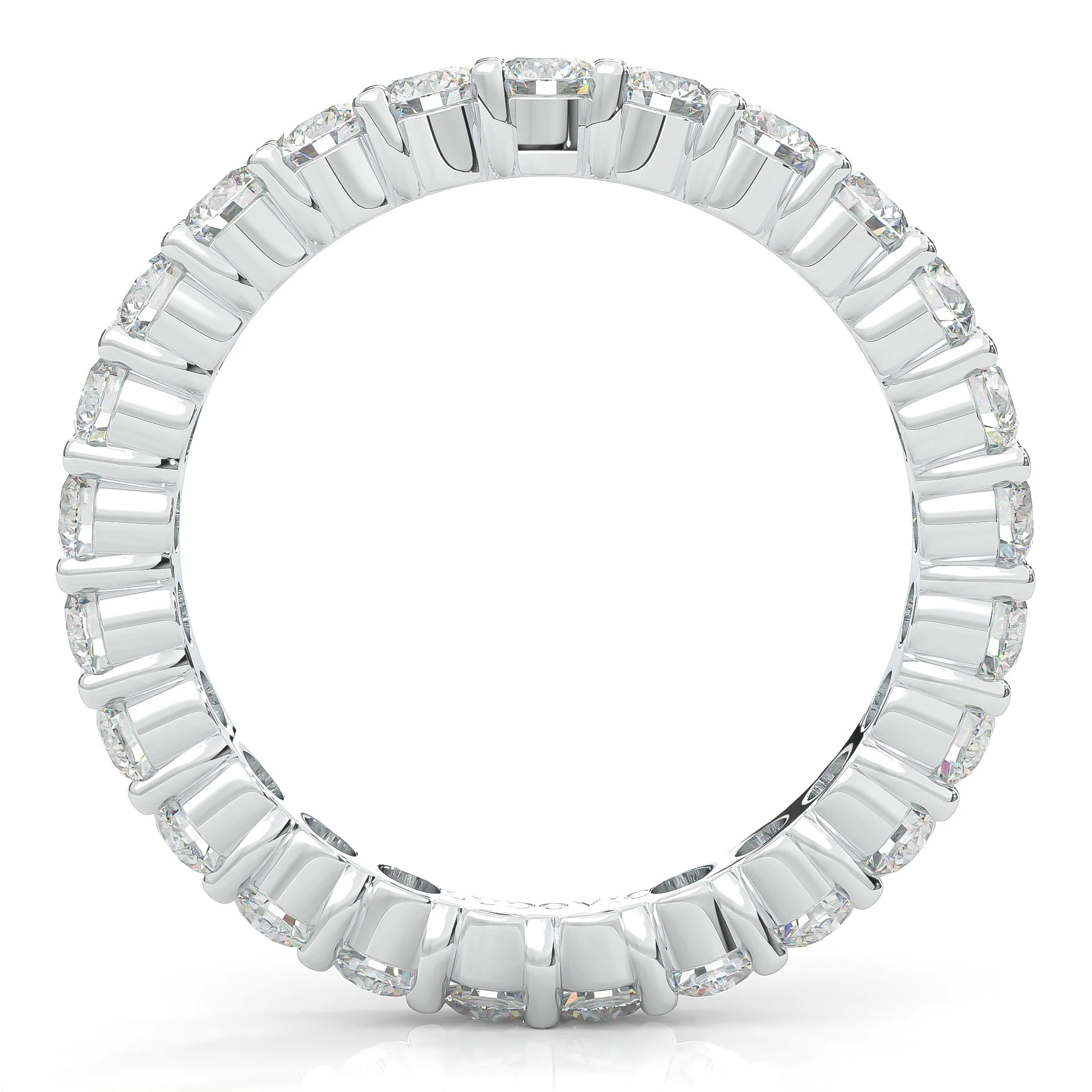The Peace Passion Moissanite Eternity Ring - Image 4