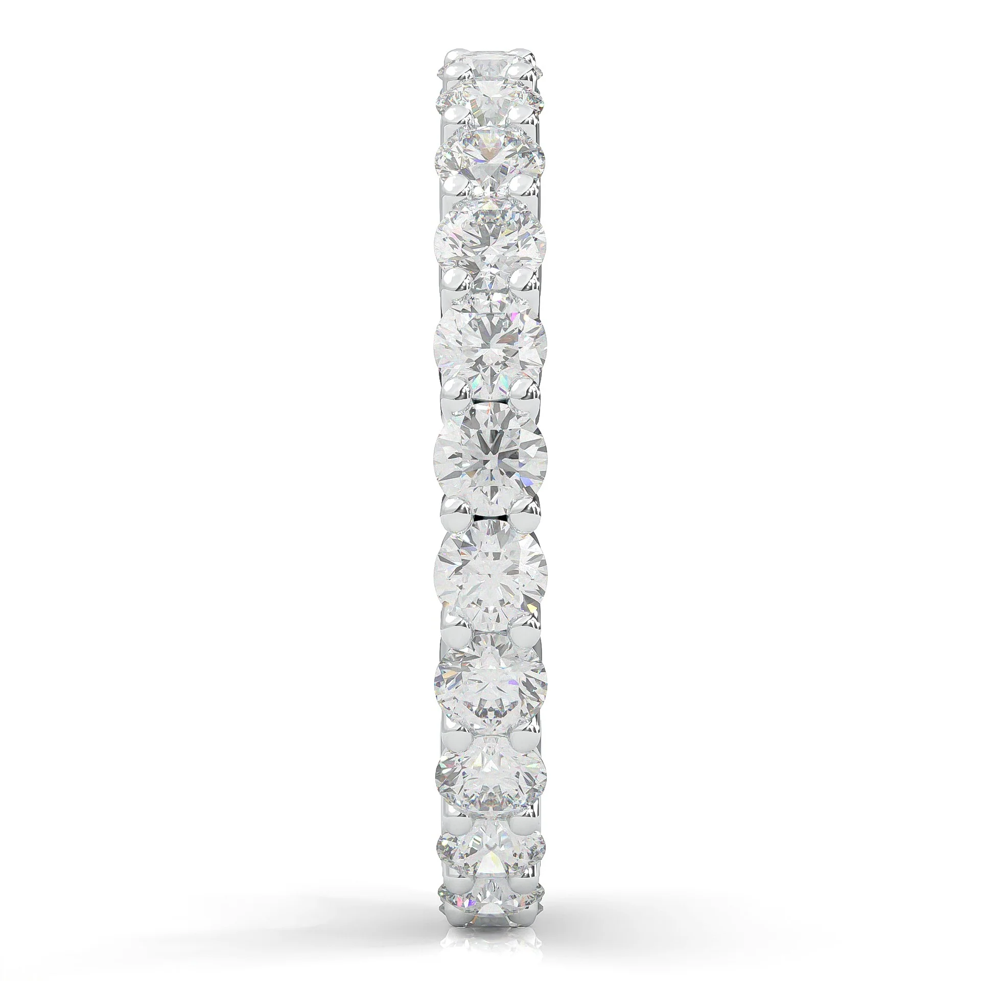 The Peace Passion Moissanite Eternity Ring - Image 6
